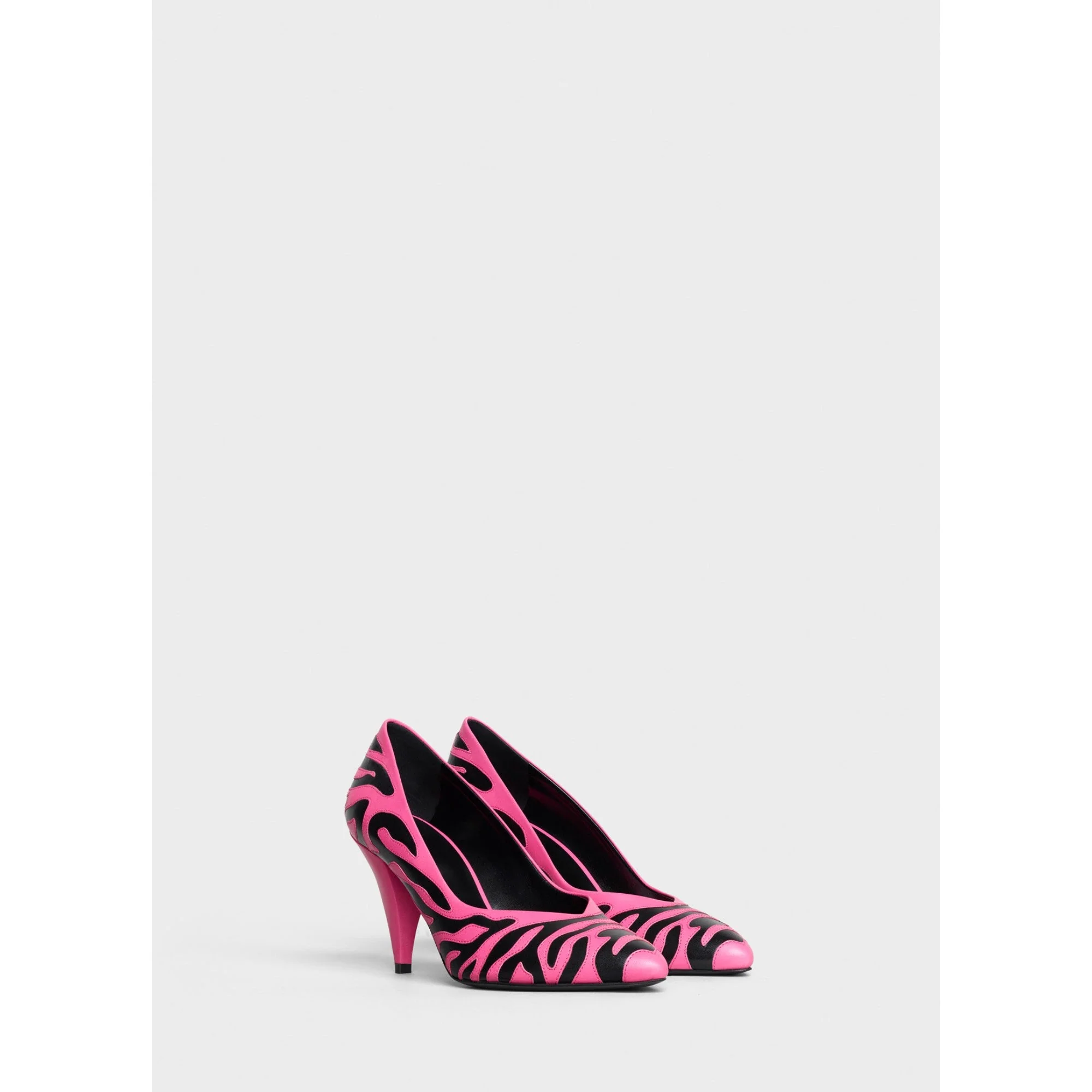 Zebra Pump 85 - Black/Hot Pink - Image 2