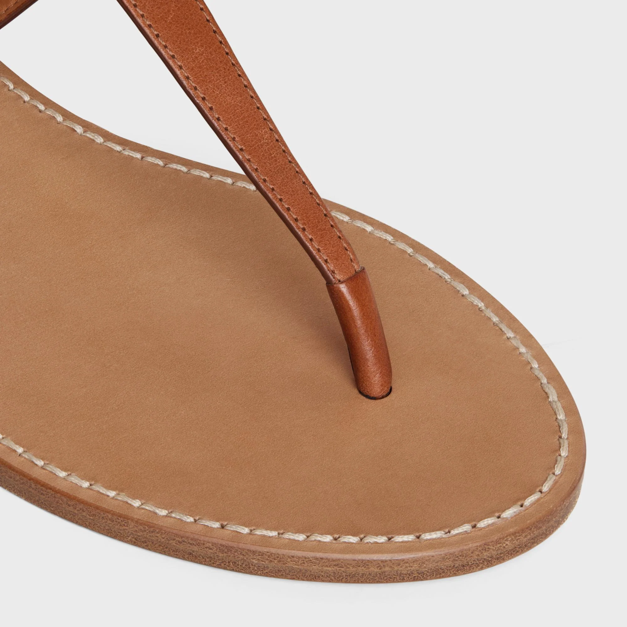 Flat Sandal 05 - Tan - Image 4