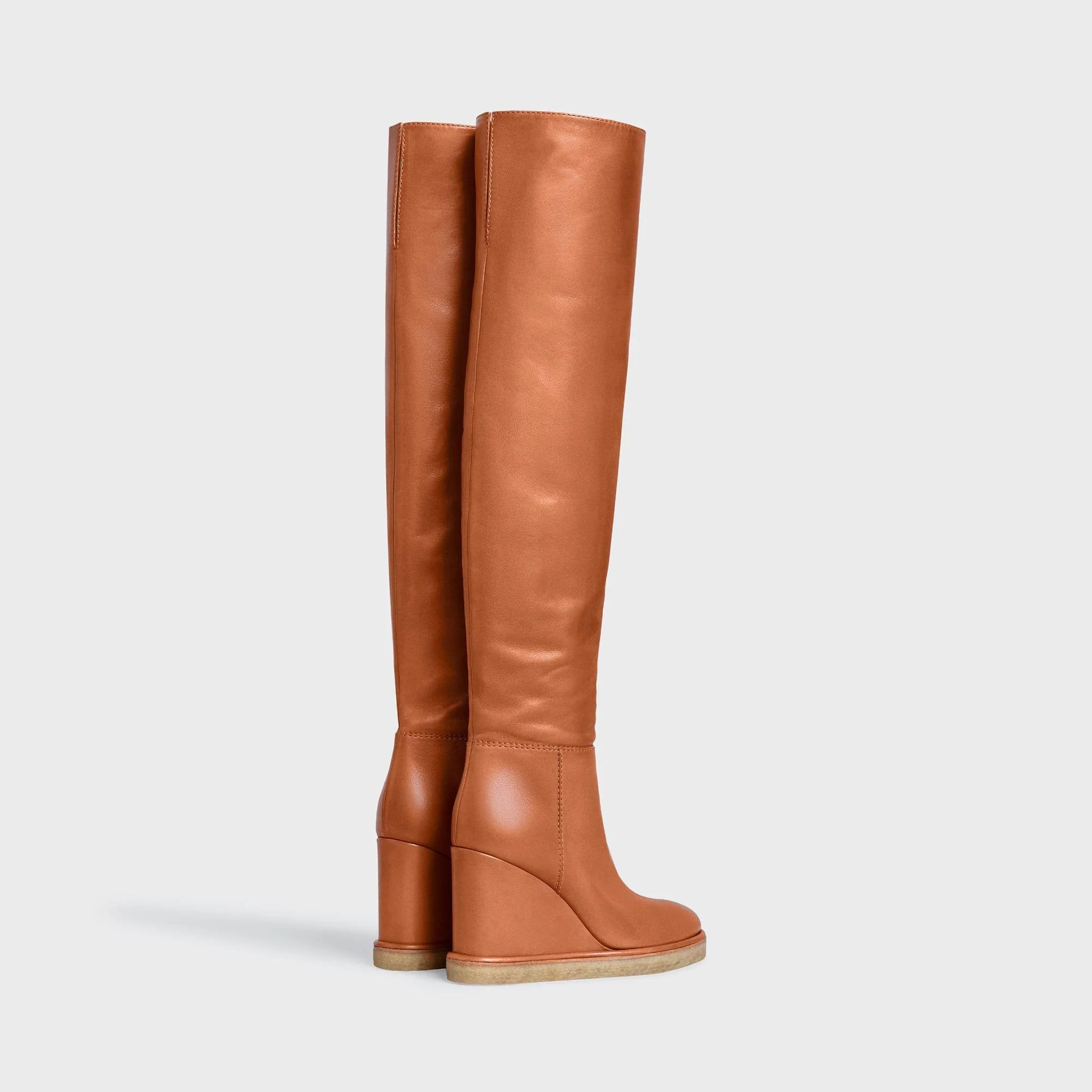 Wedge Boot 80 - Tan - Image 3
