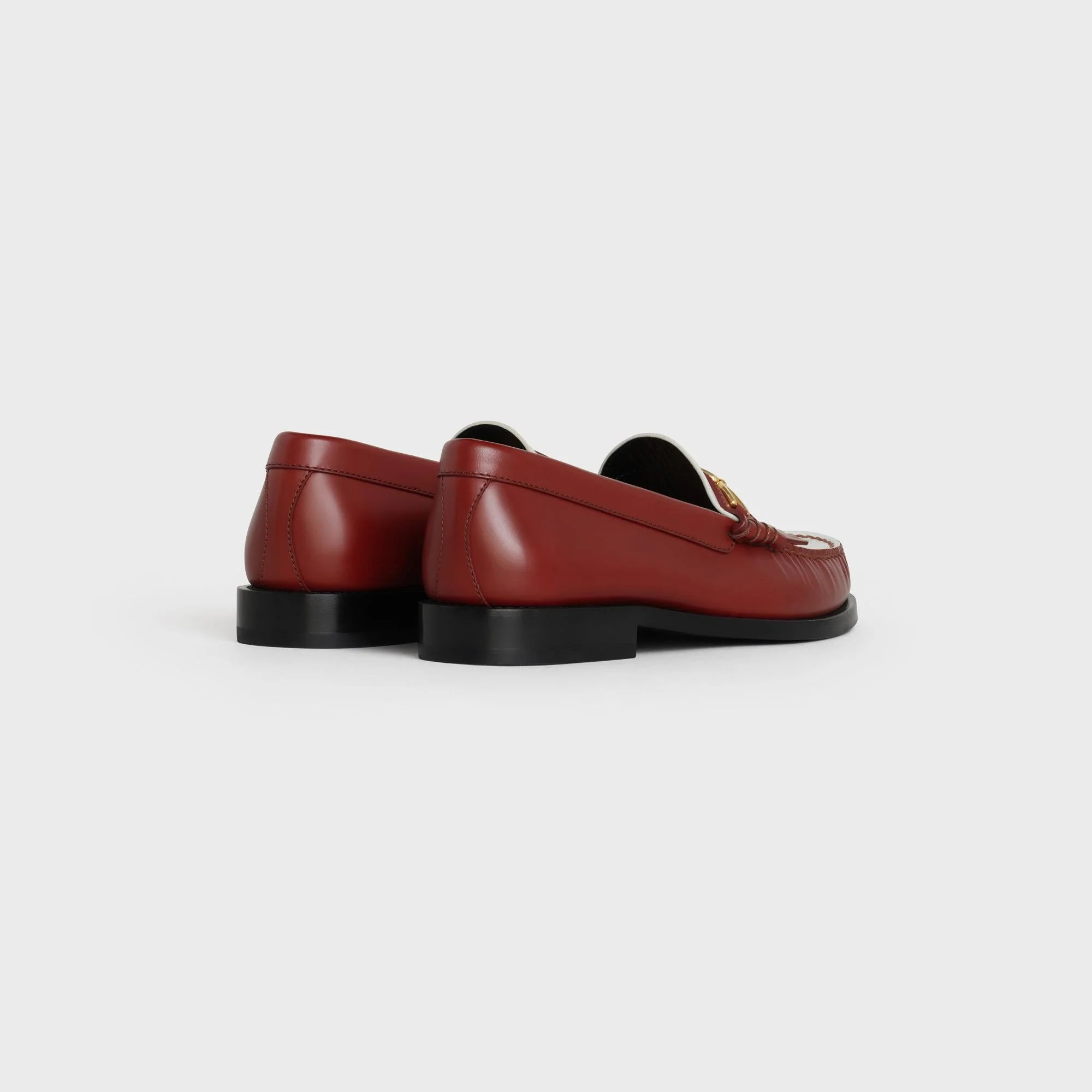 Maillons Triomphe Loafer 15 - Cognac/White - Image 3