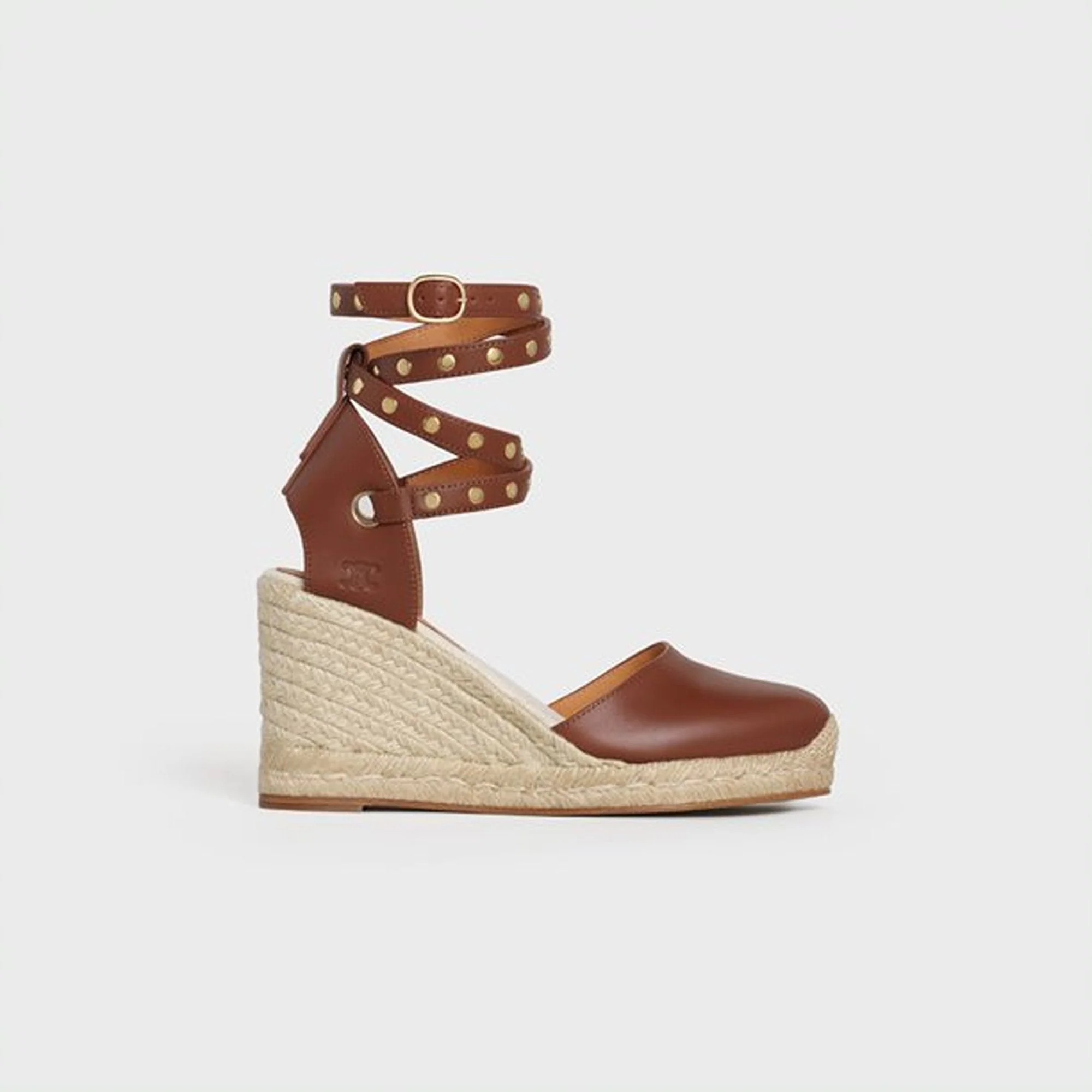 Wedge Espadrille 70 - Tan
