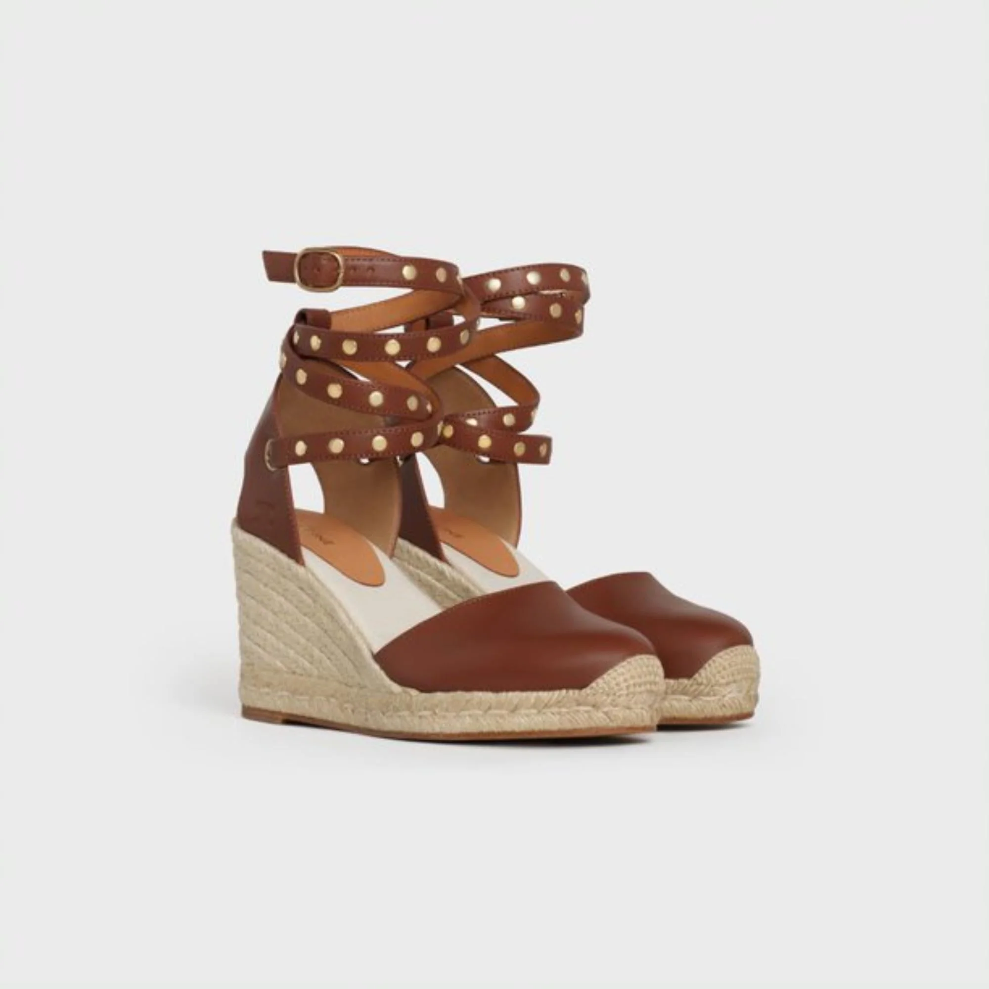 Wedge Espadrille 70 - Tan - Image 2