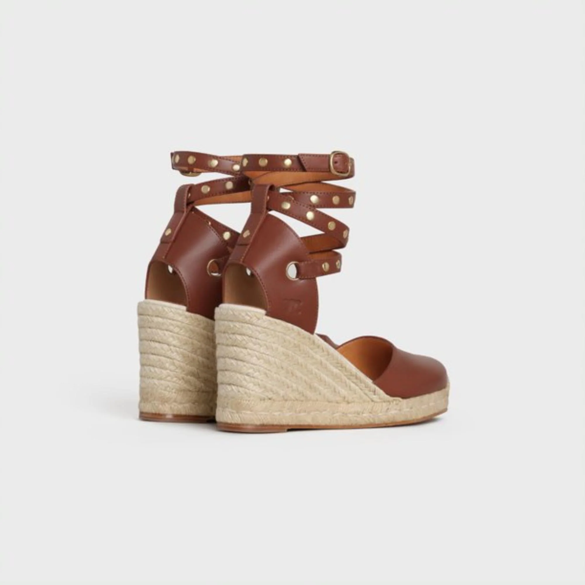 Wedge Espadrille 70 - Tan - Image 3