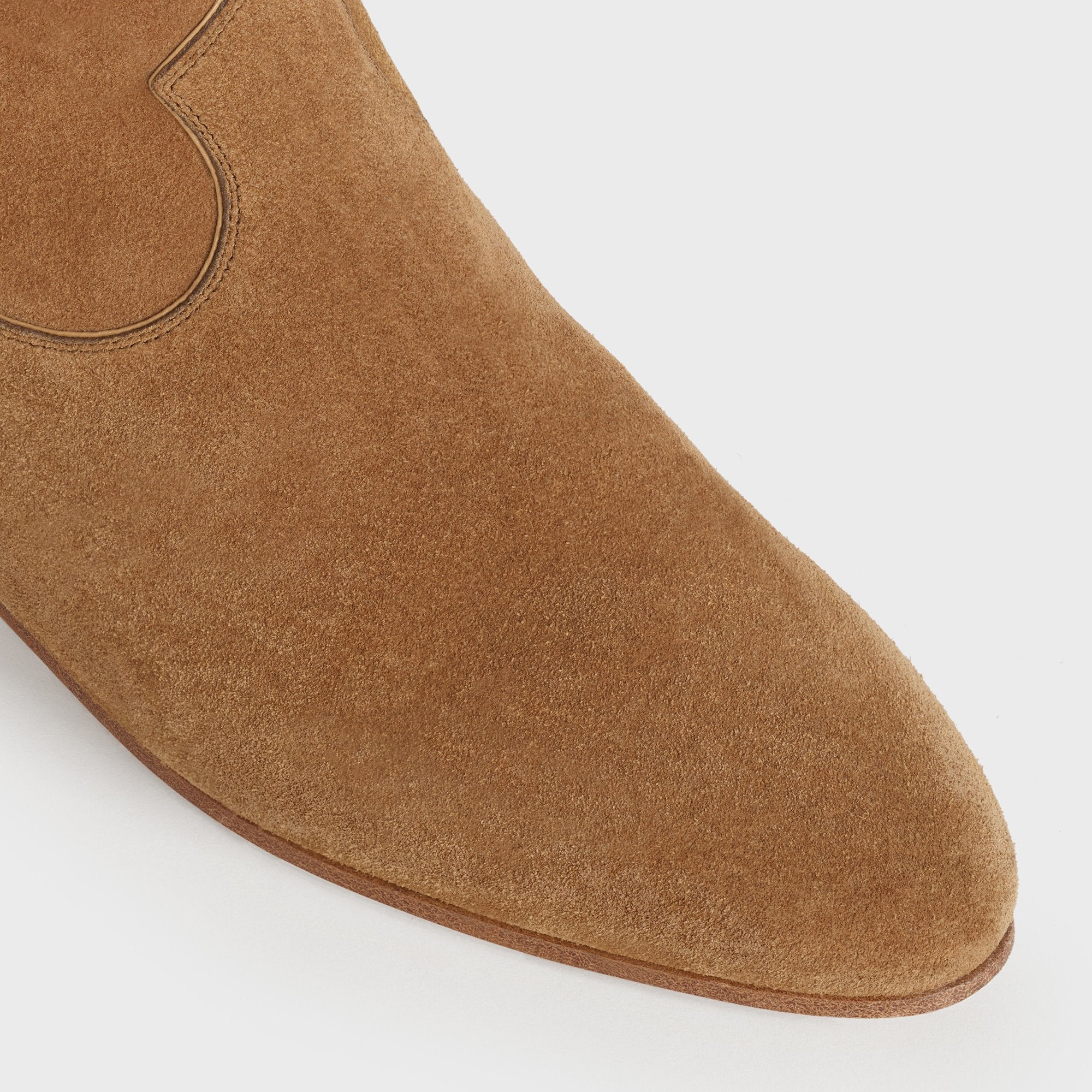 Over The Knee Flat Boot 05 - Havana - Image 5