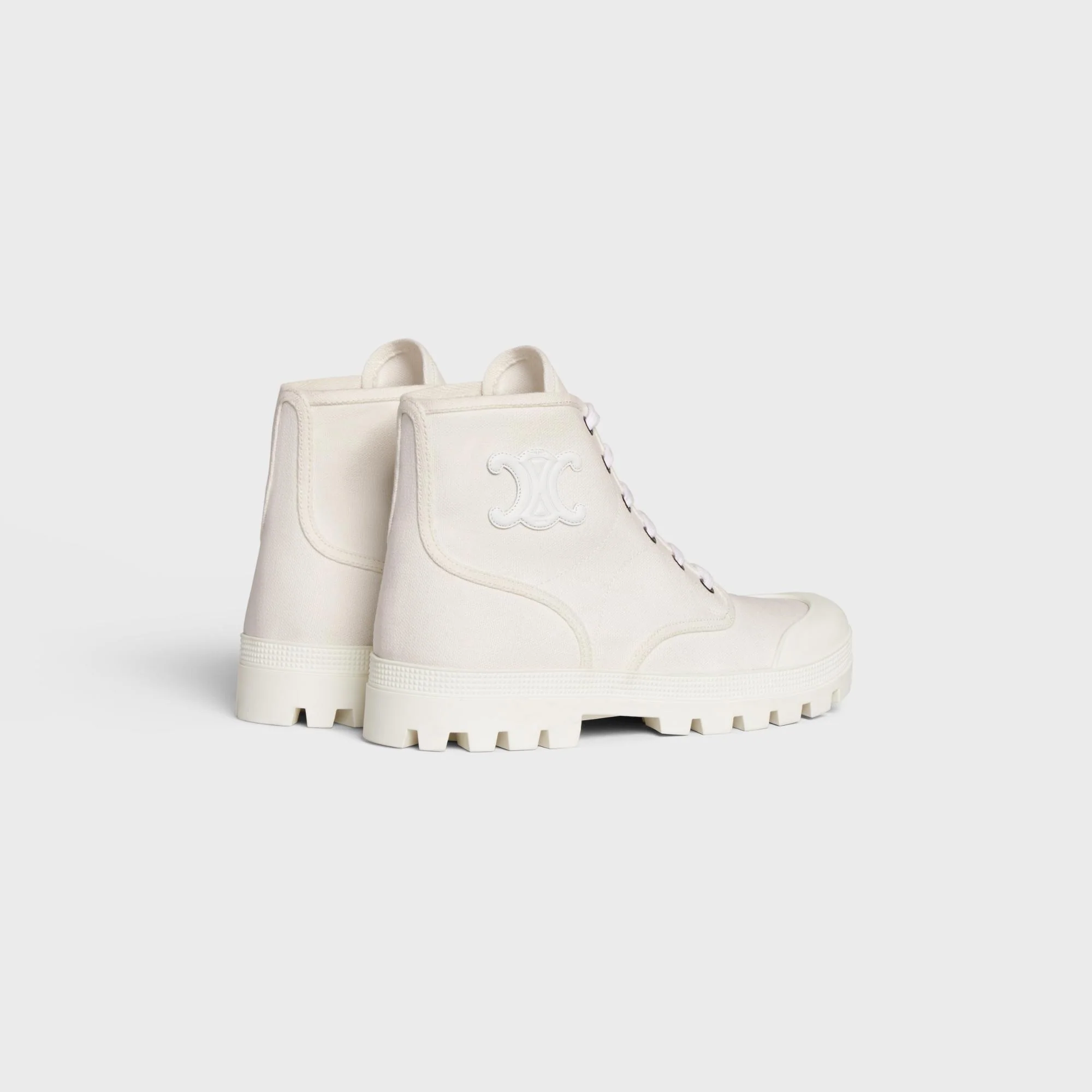 Lace Up Boot 20 - White - Image 3
