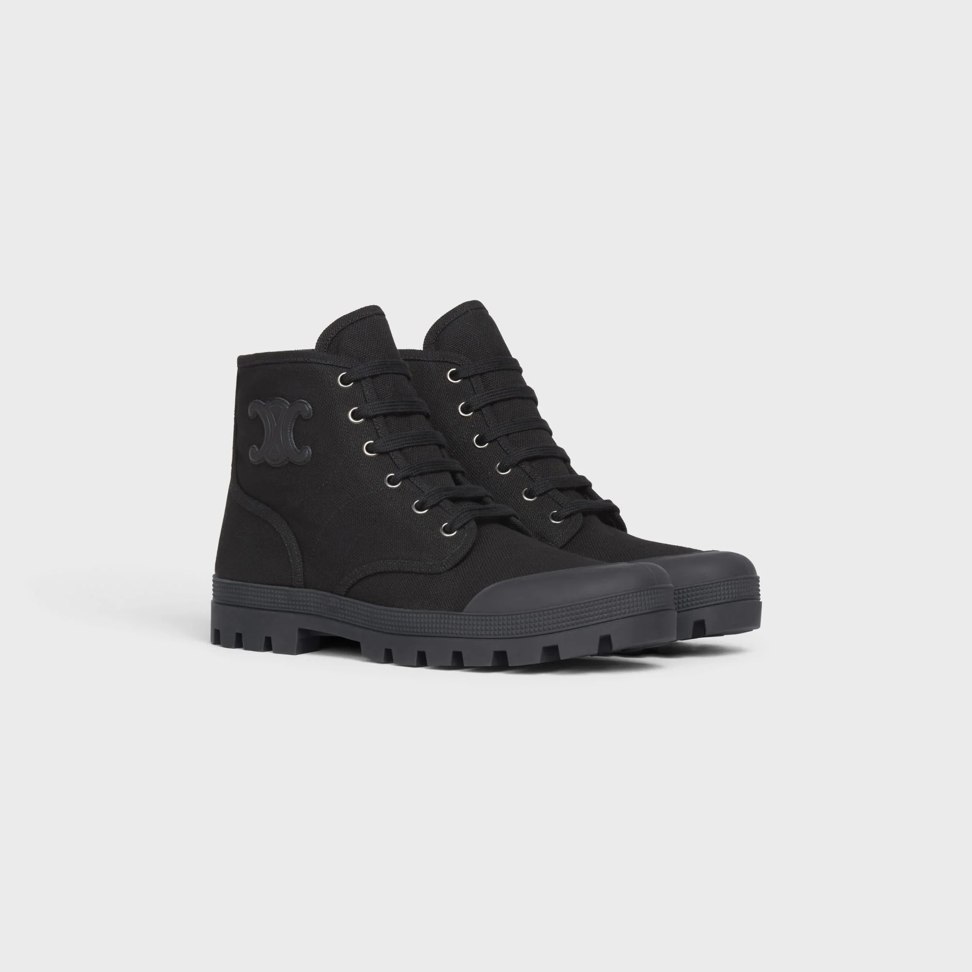 Lace Up Boot 20 - Black - Image 2