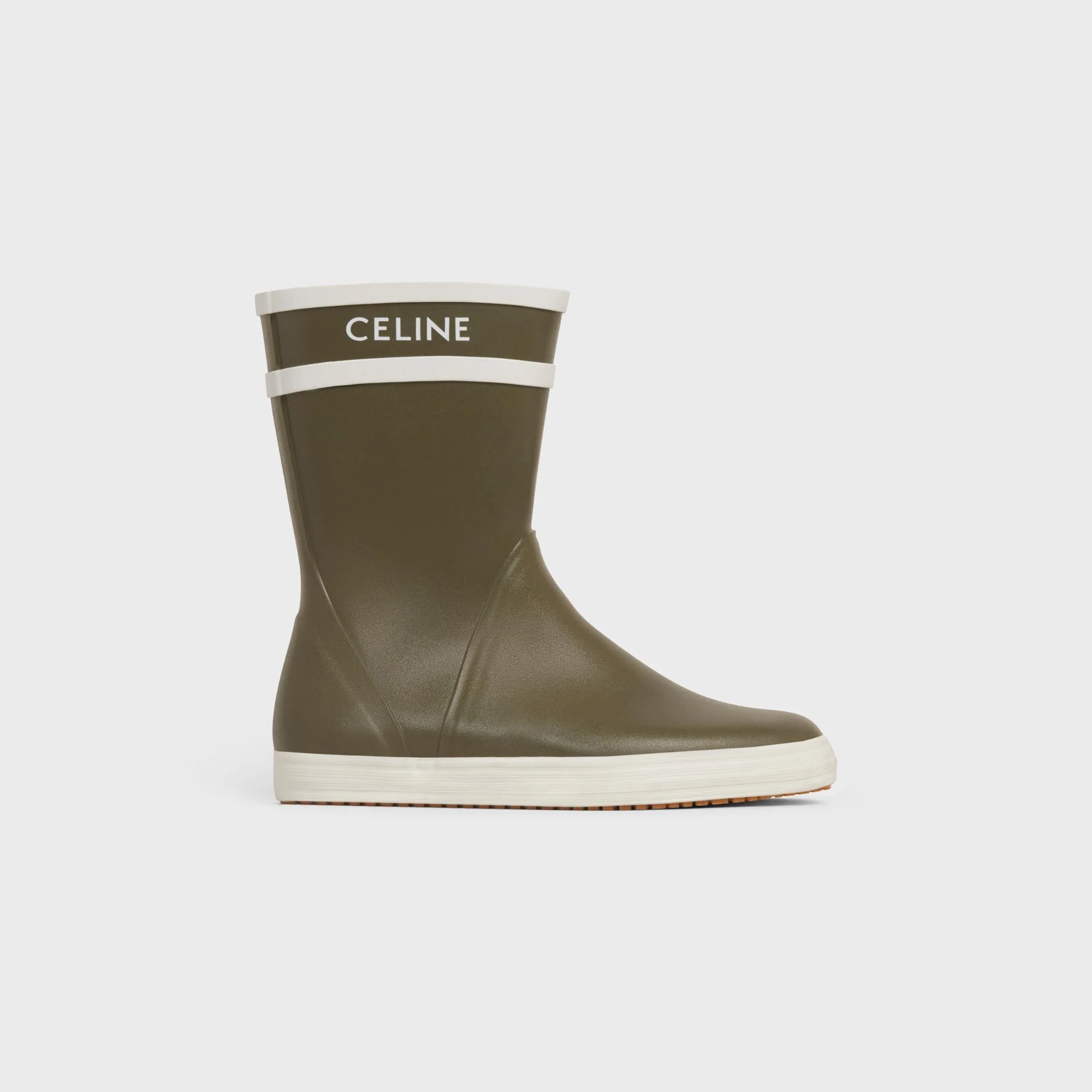 Flat Half Boot 05 - Khaki - Image 7