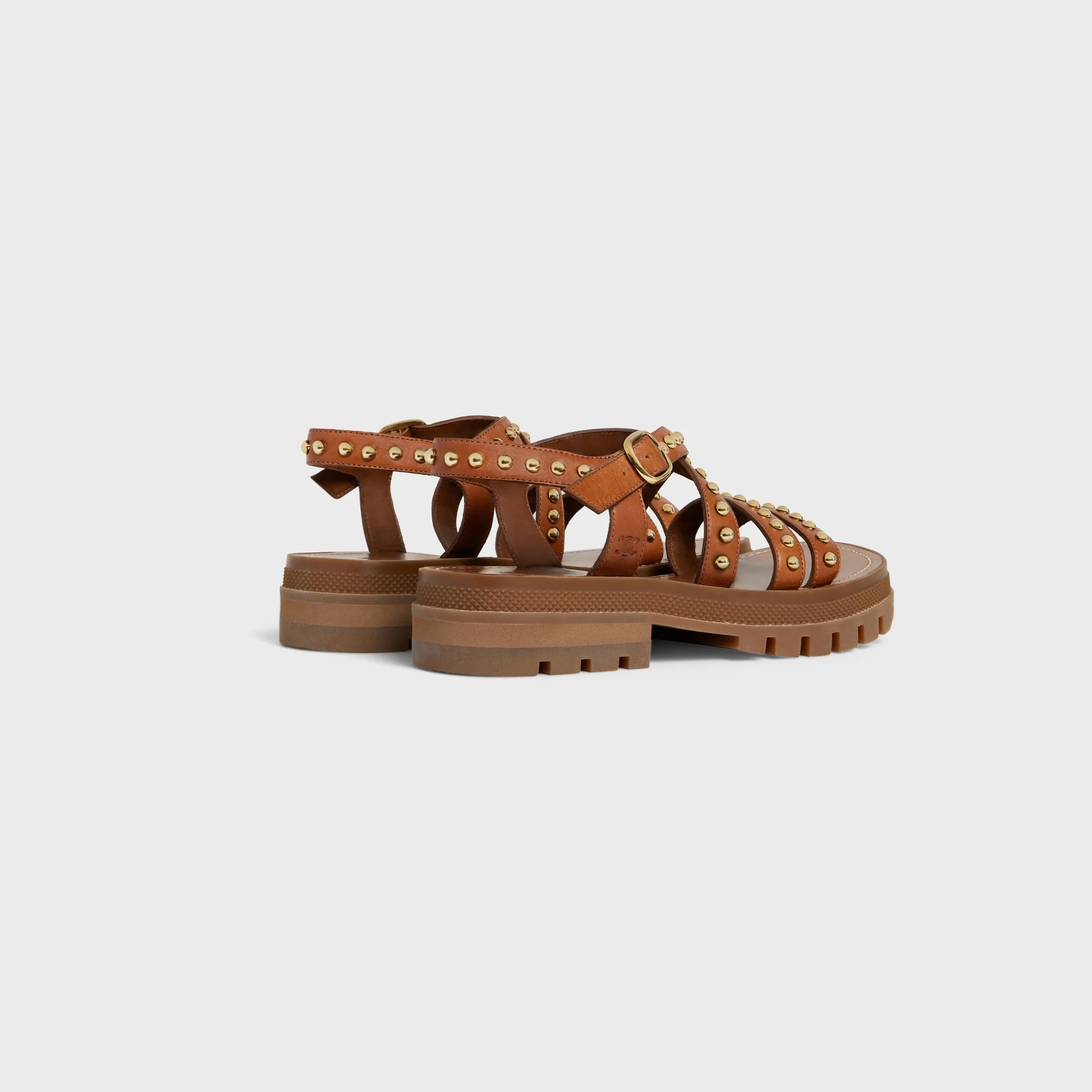 Chunky Studded Sandal 45 - Tan - Image 15