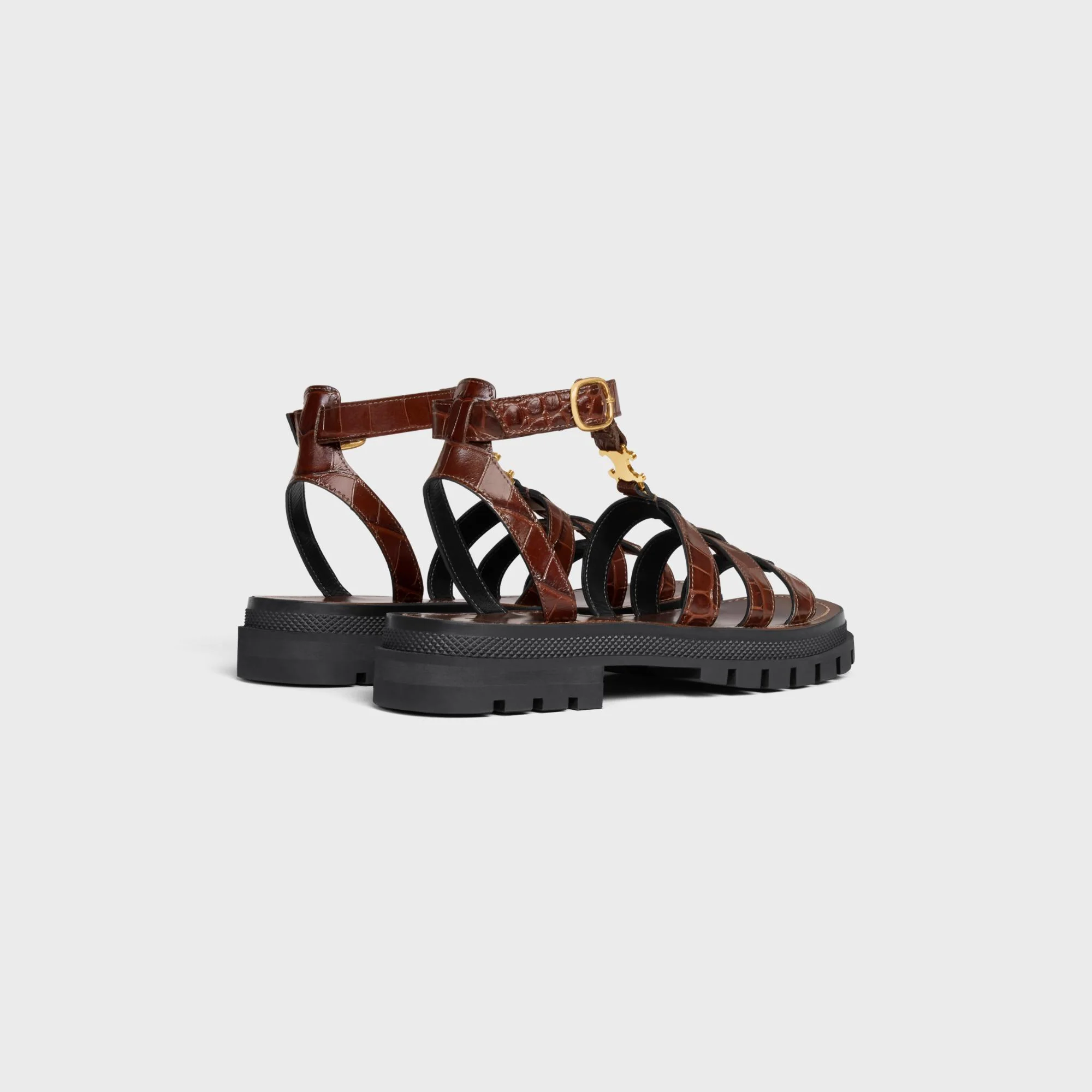 Triomphe Gladiator Chunky Sand - Dark Brown - Image 3