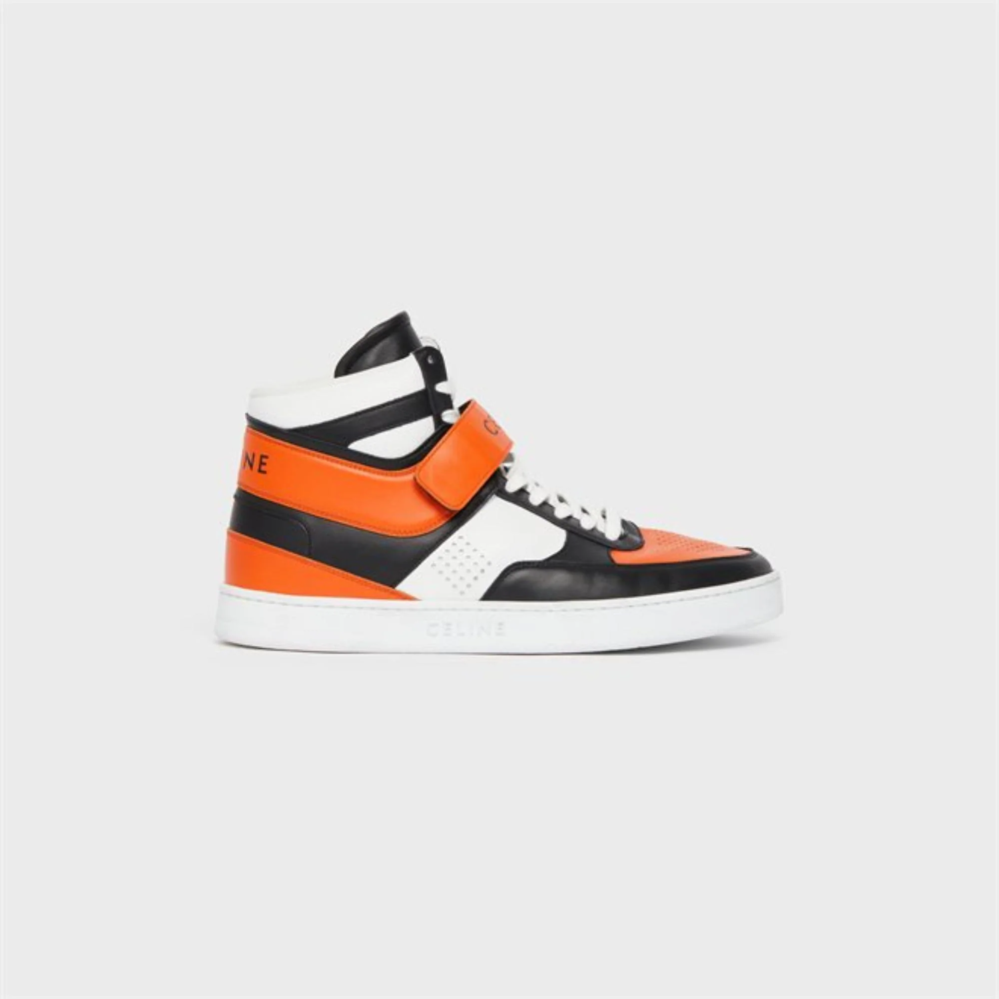 Ct-03 High Sneaker W/Scratch - Black/Optic White/Orange