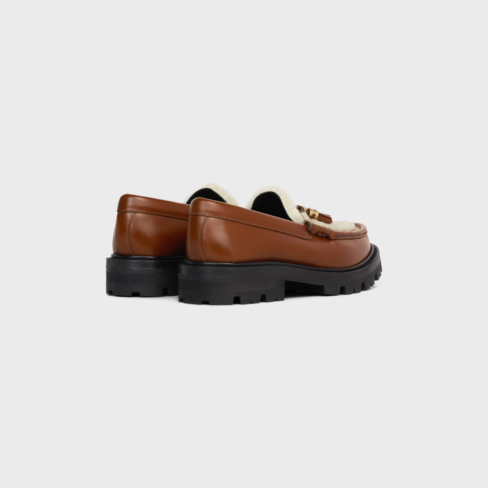 Chunky Loafer W/Embellished T - Tan/Natural - Image 3