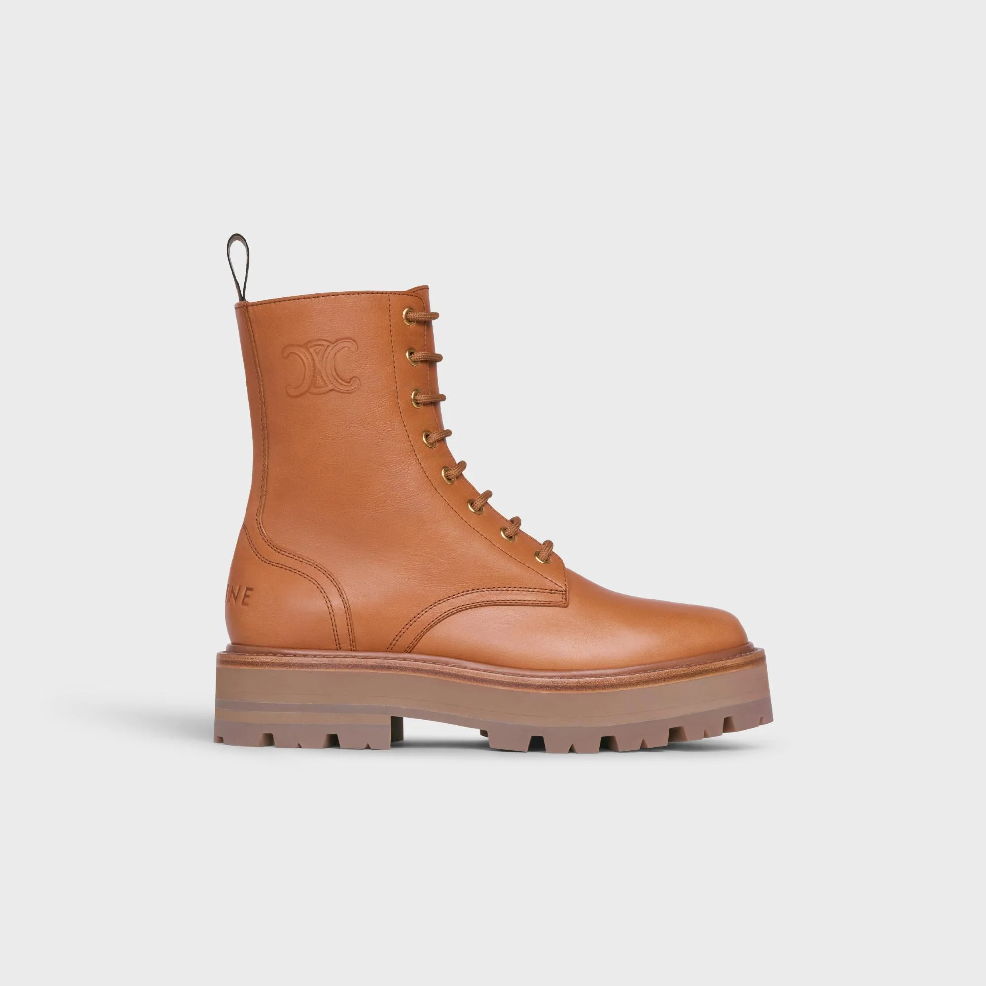 Lace-Up Boot 45 - Tan