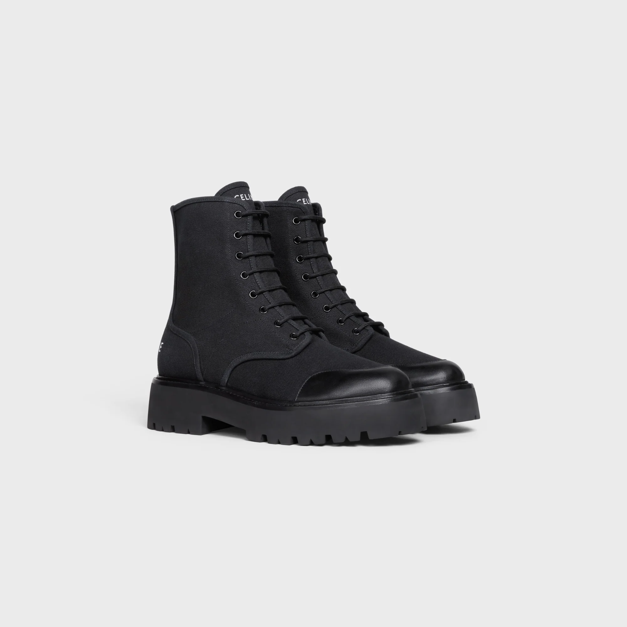 Lace-Up Boot 45 - Black - Image 3