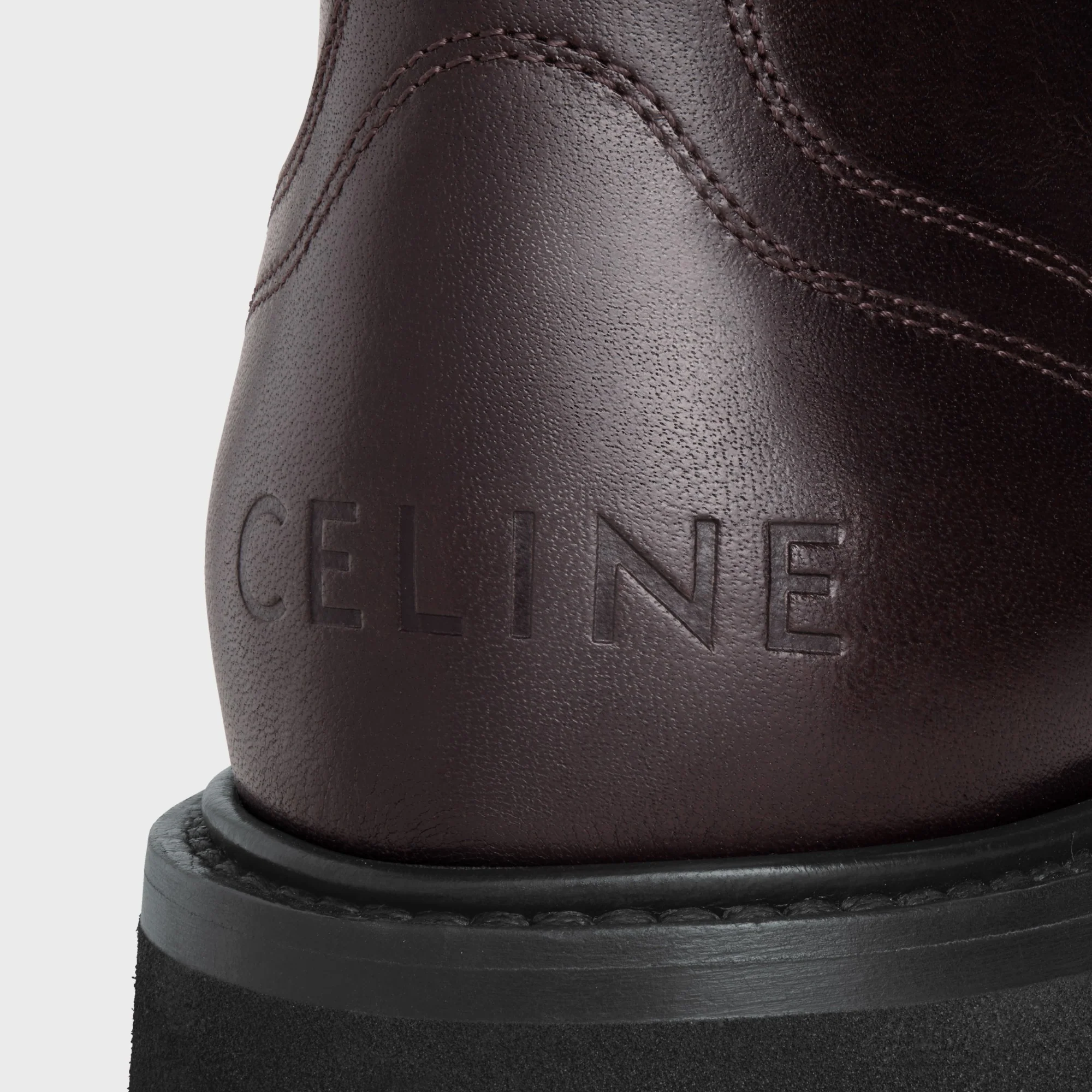 Lace-Up Boot 45 - Dark Brown - Image 6