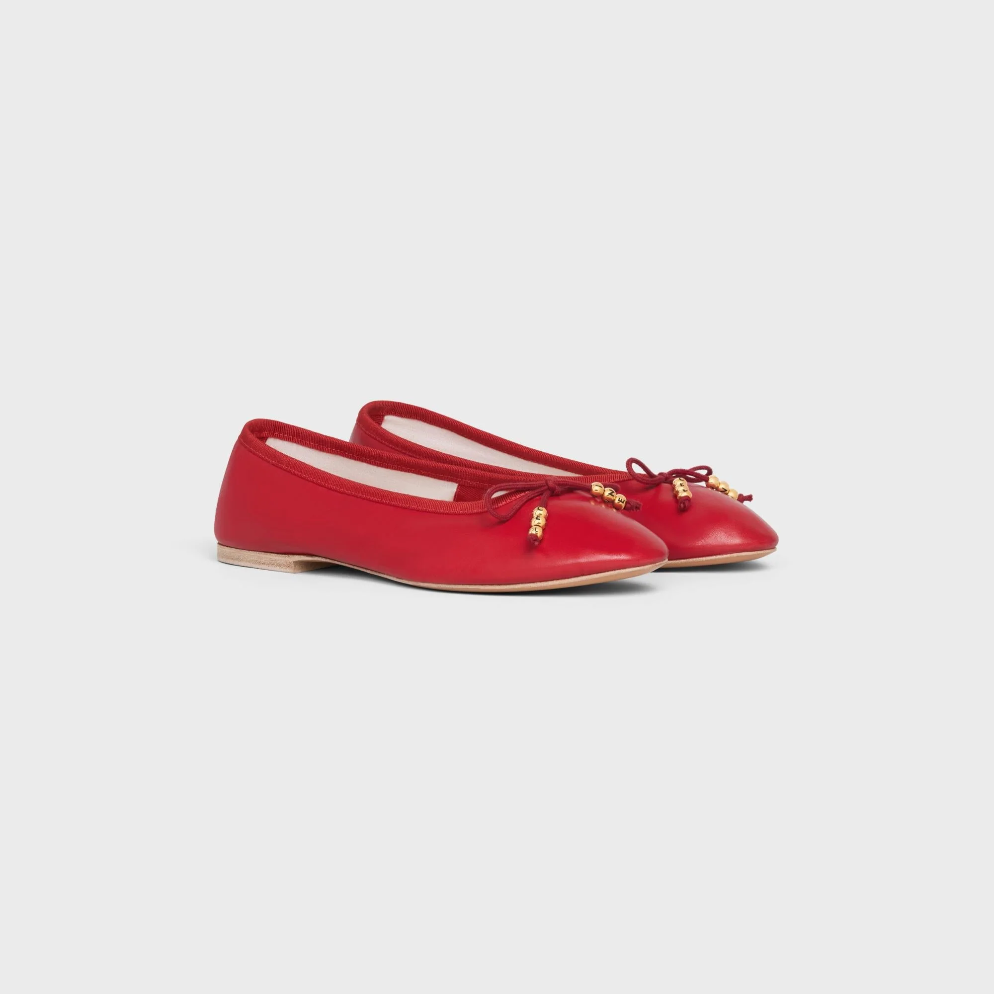 Ballerina W/Celine Pearls 05 - Red - Image 2