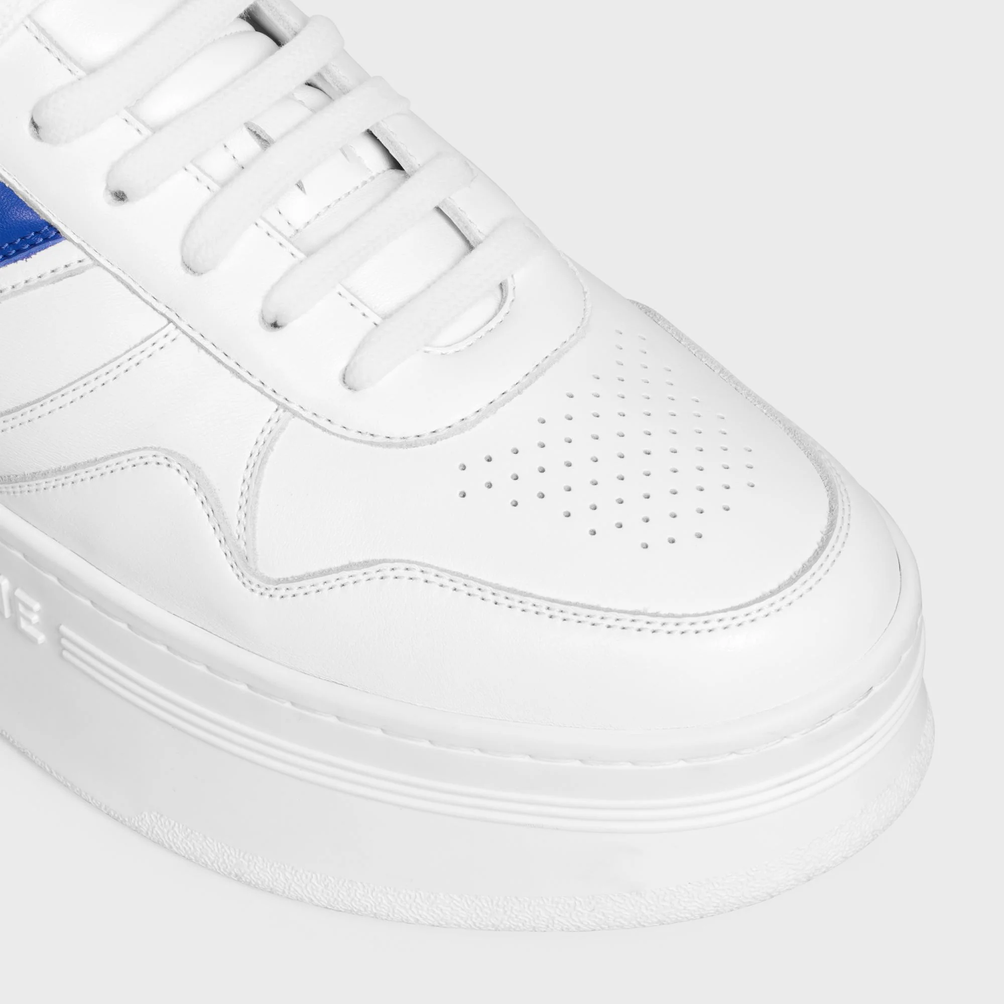 Wedge Sneaker 50 - Optic White/Blue - Image 4