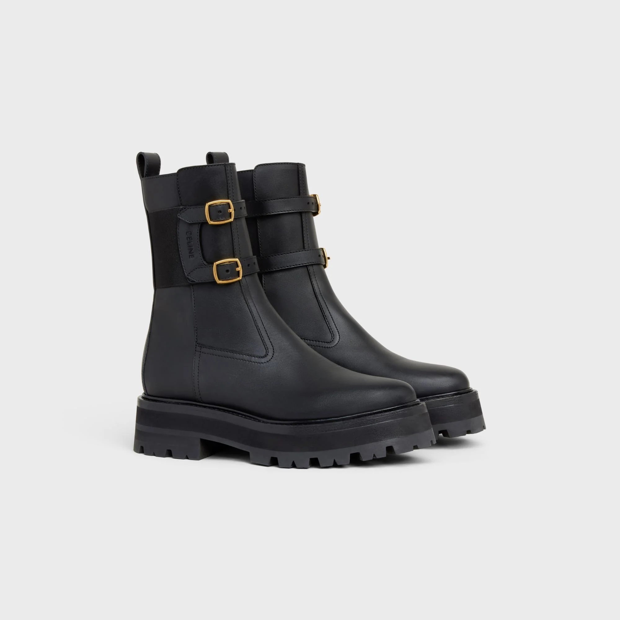 Buckled Medium Boot 45 - Black - Image 2