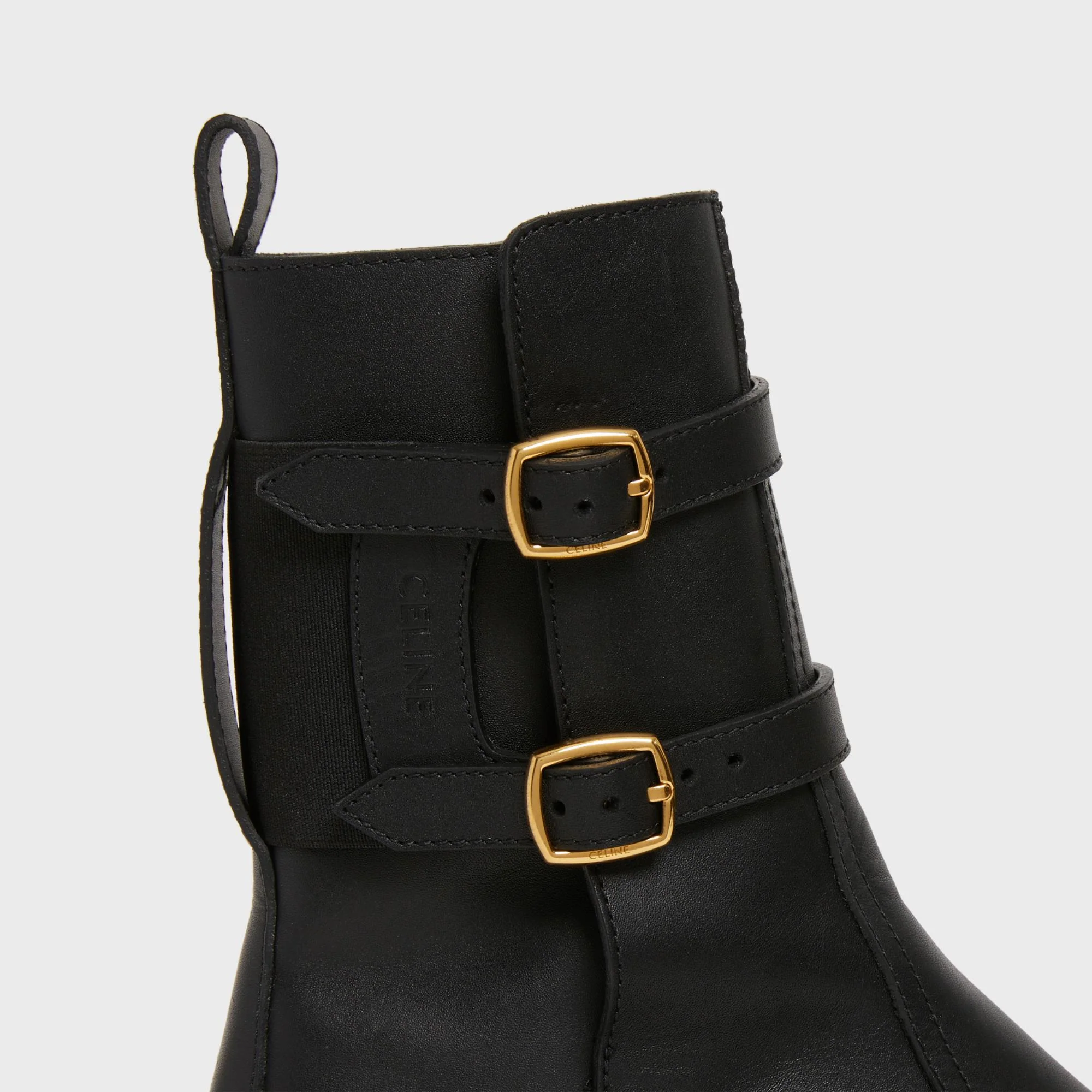 Buckled Medium Boot 45 - Black - Image 5