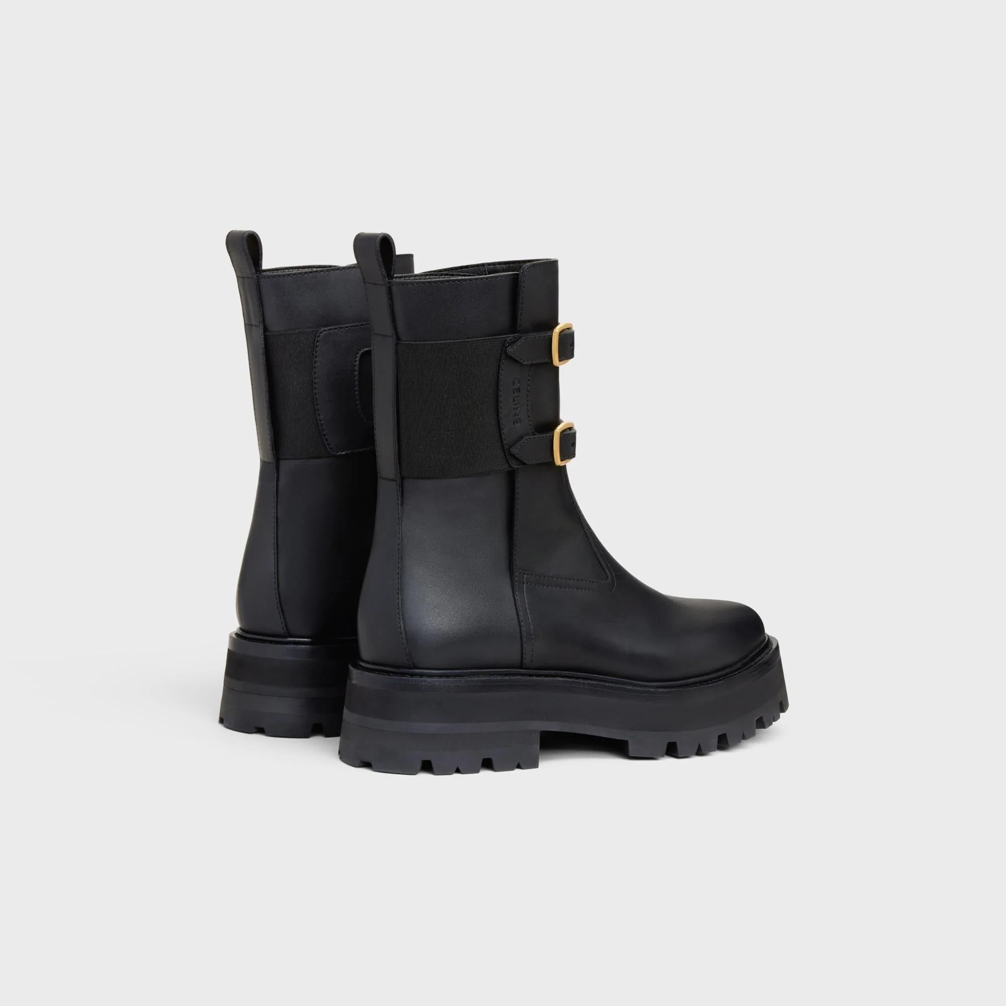 Buckled Medium Boot 45 - Black - Image 3
