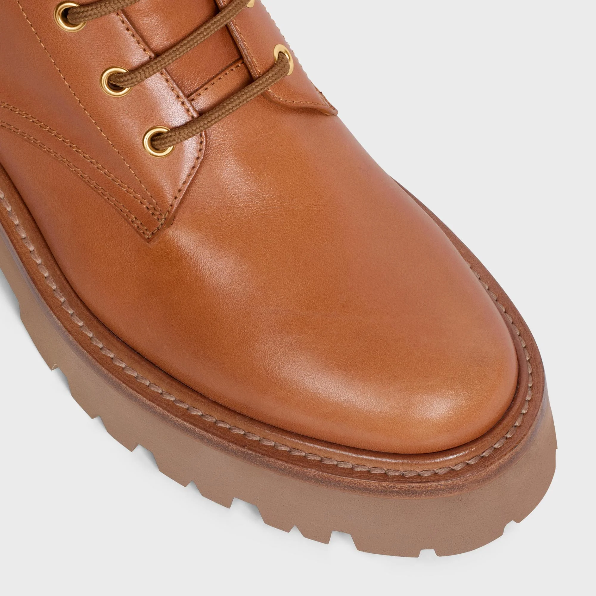 Lace-Up Boot 45 - Tan - Image 4