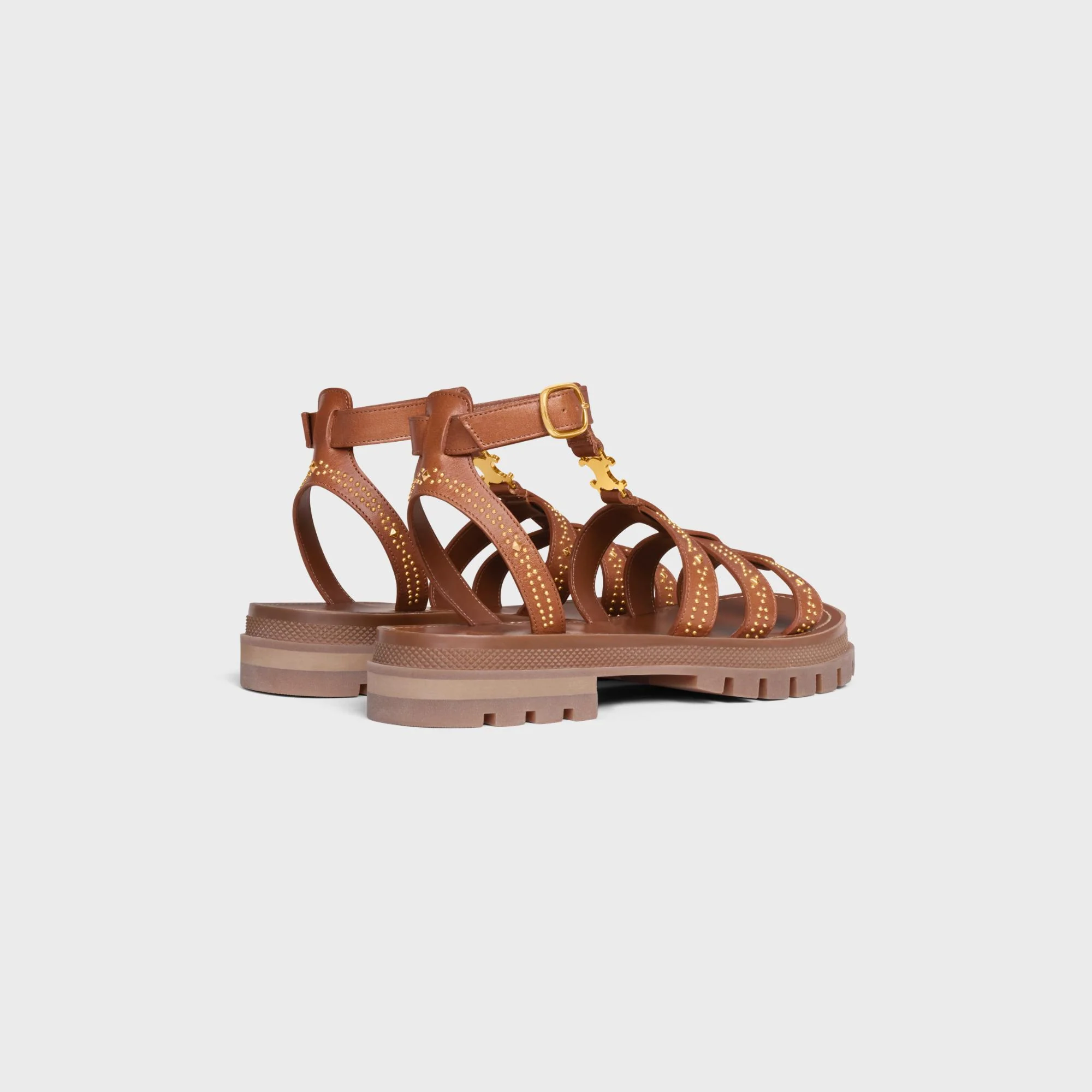 Triomphe Gladiator Studs Sandal 35 - Tan - Image 3