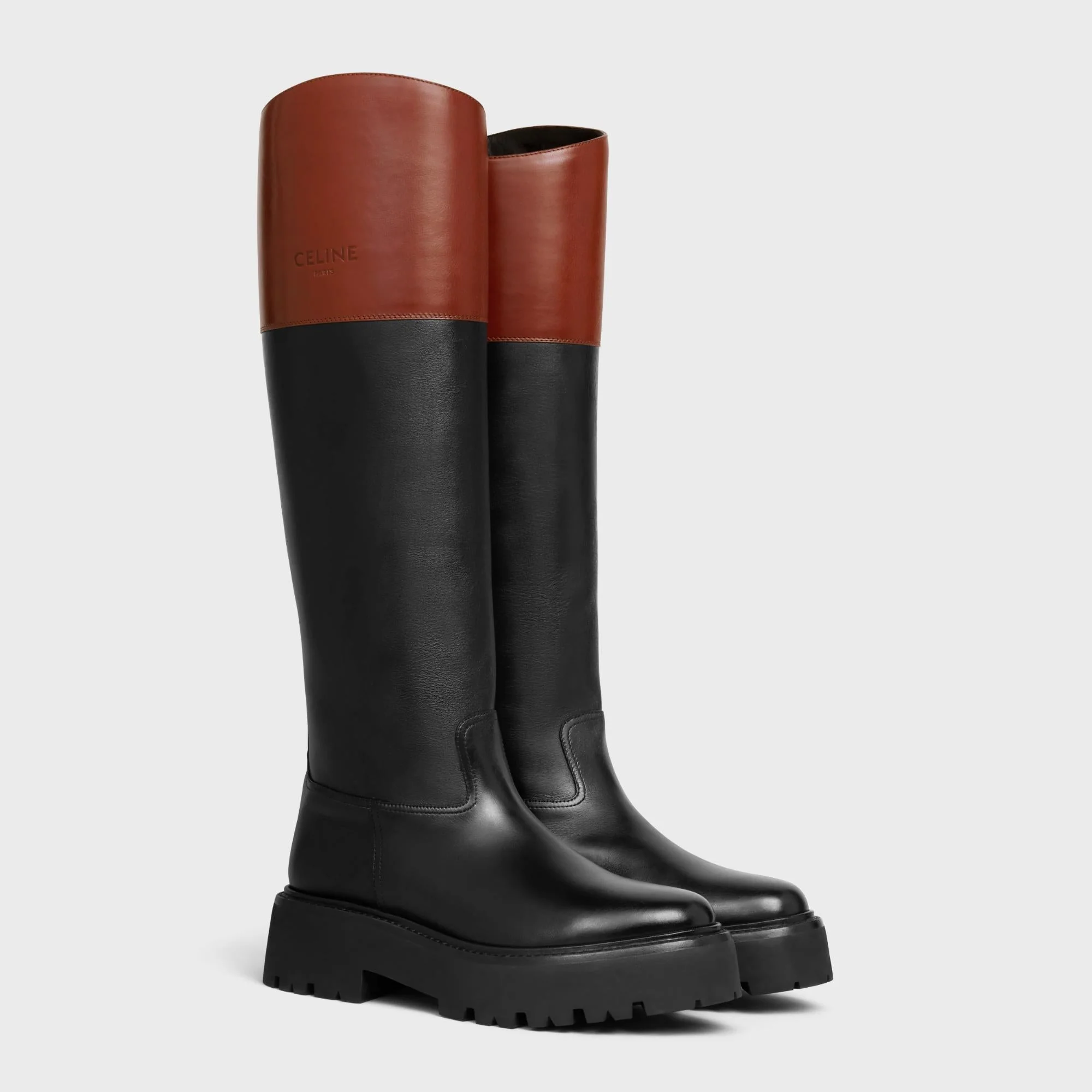 High Boot 45 - Black/Brown - Image 2