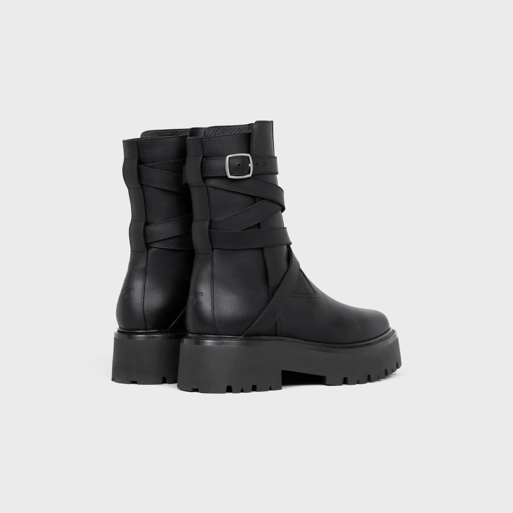 Buckled Jodhpur Medium Boot 45 - Black - Image 3