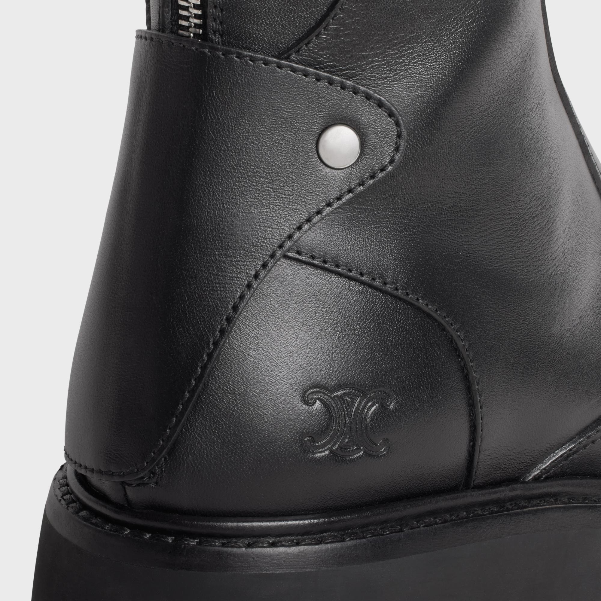 Zipped Boot W/Triomphe 45 - Black - Image 5