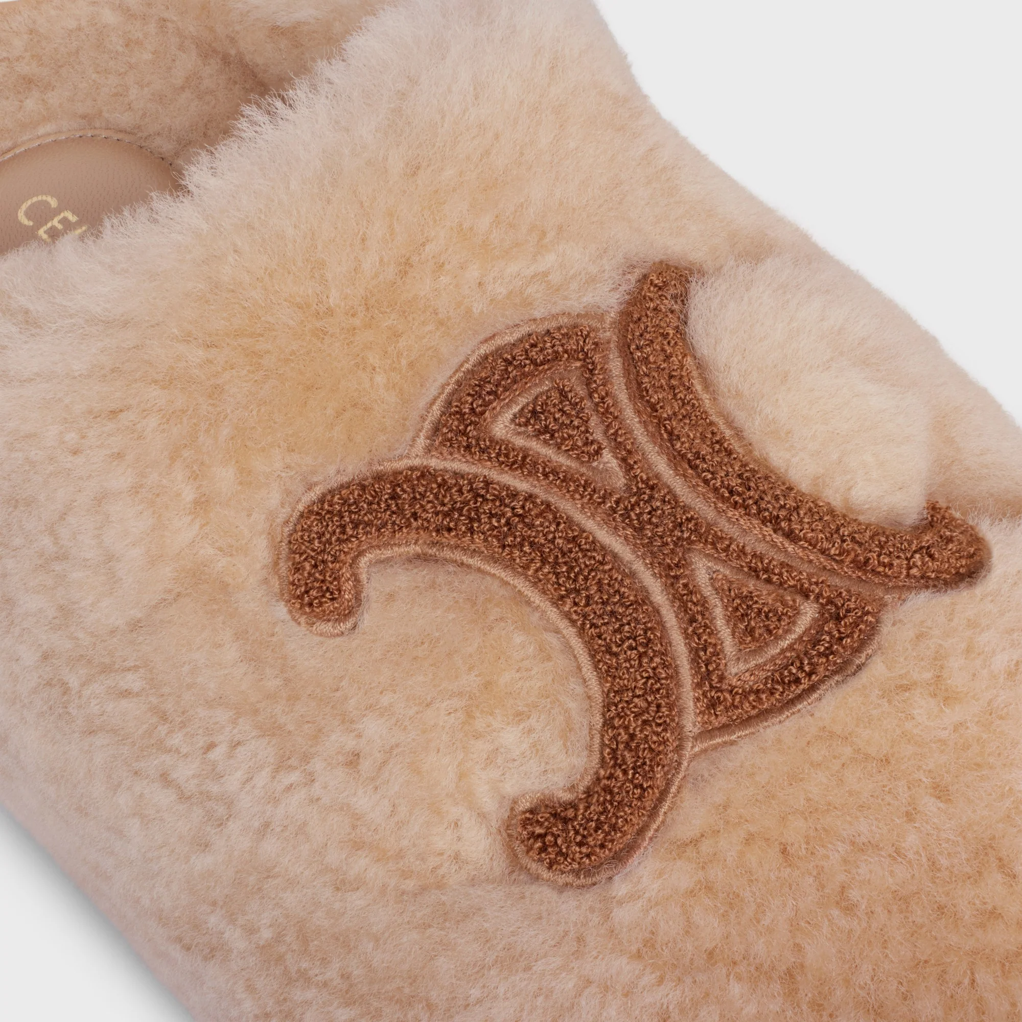 Mule W/ Triomphe 65 - Cream - Image 3