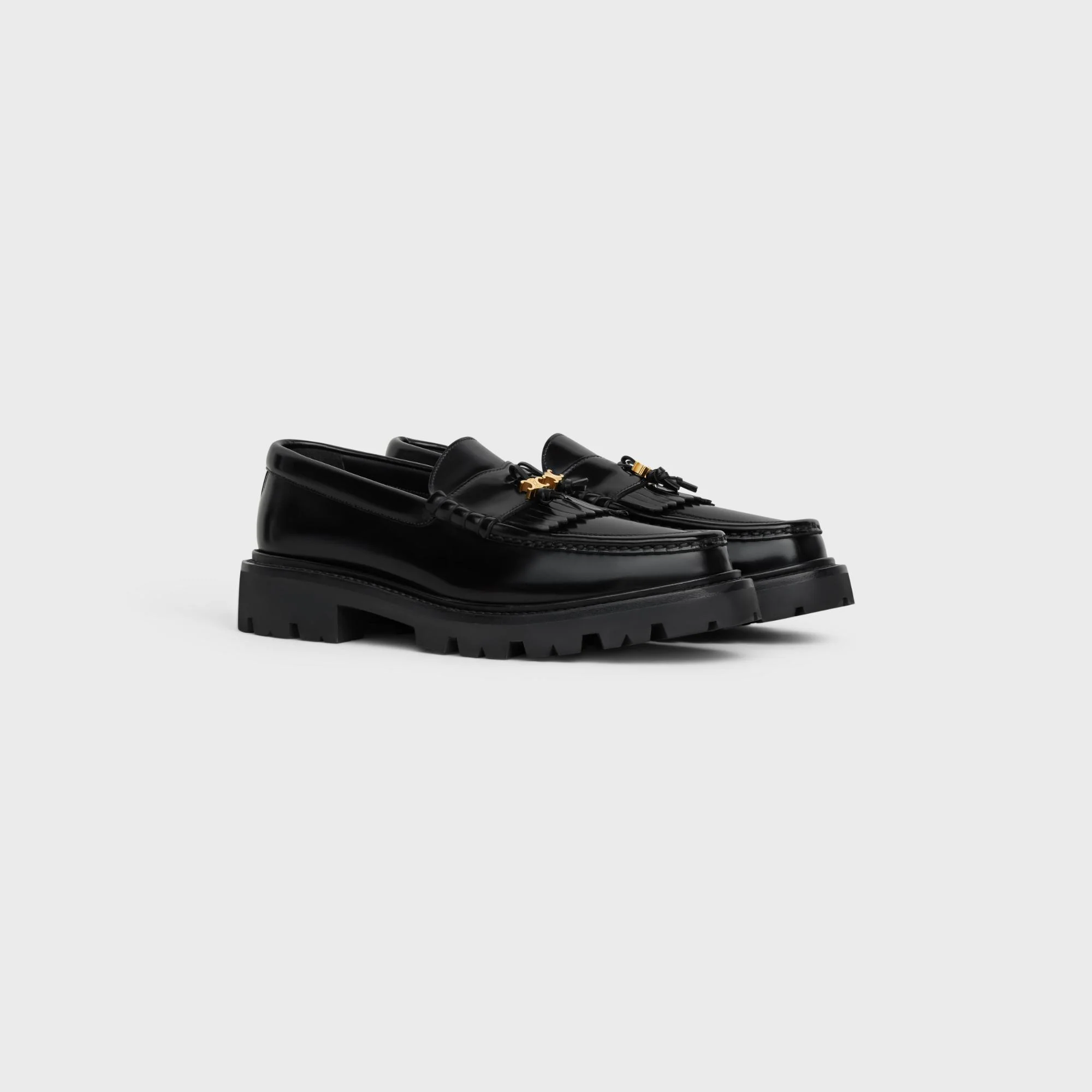 Chunky Loafer Triomphetassels3 - Black - Image 2