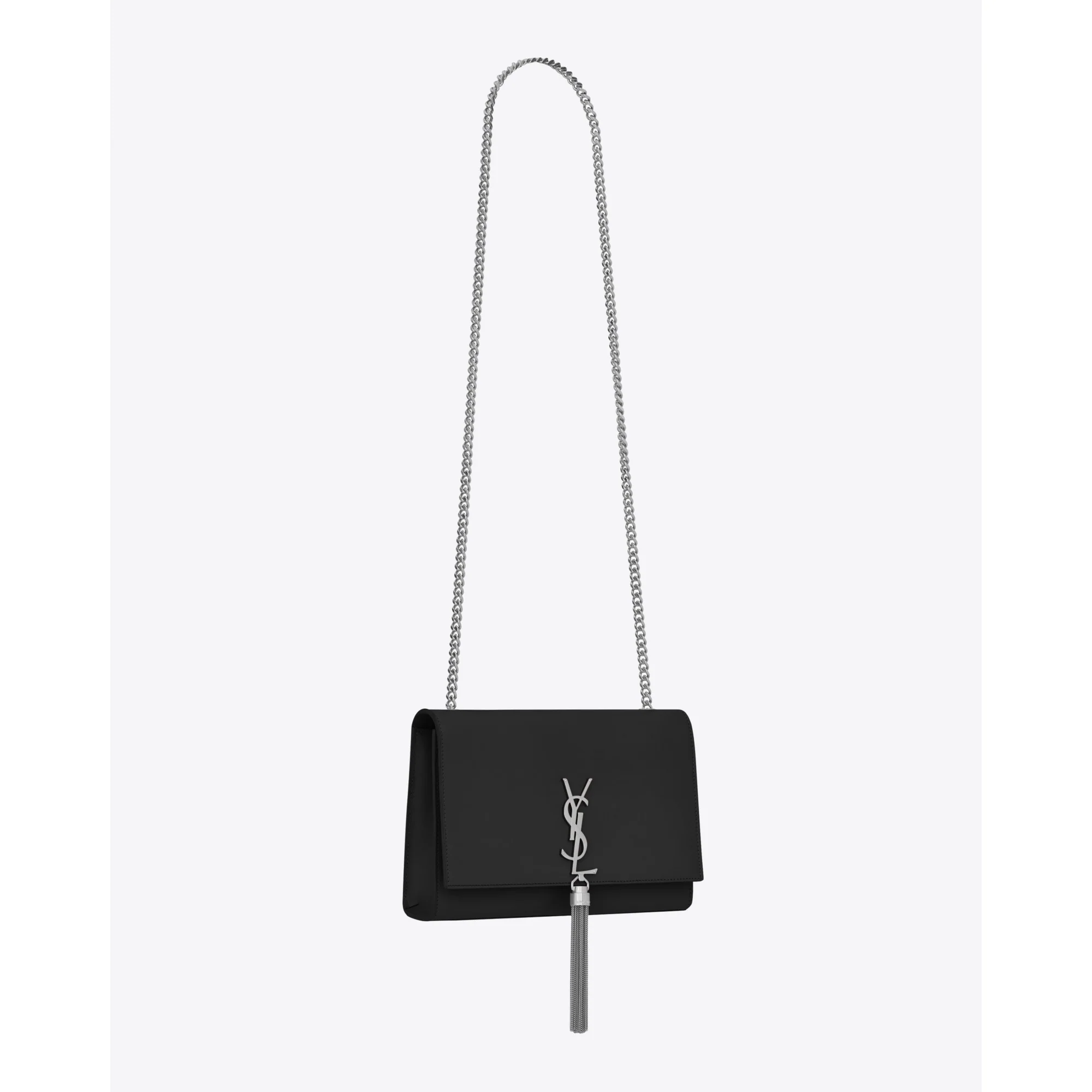 Medium Kate Tassel Chain Bag - Nero - Image 6