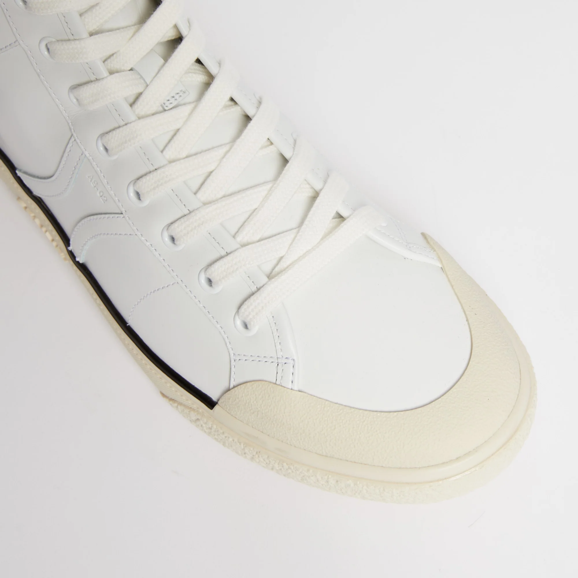 As-02 Mid Lace-Up Sneaker - Optic White - Image 5