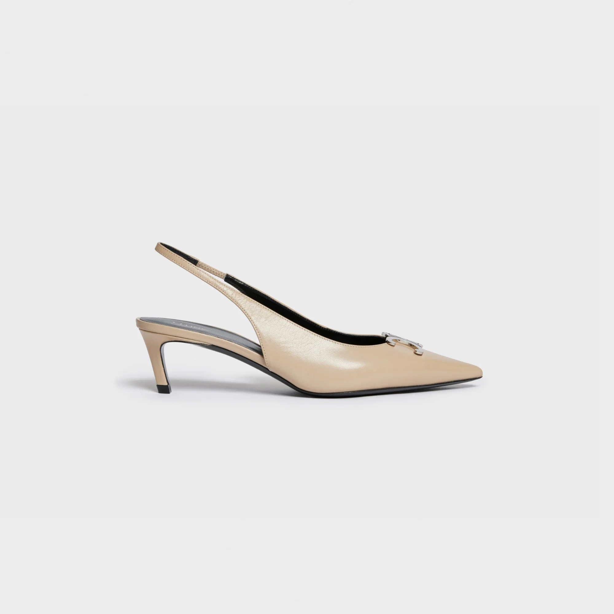 Triomphe Slingback 50 - Beige