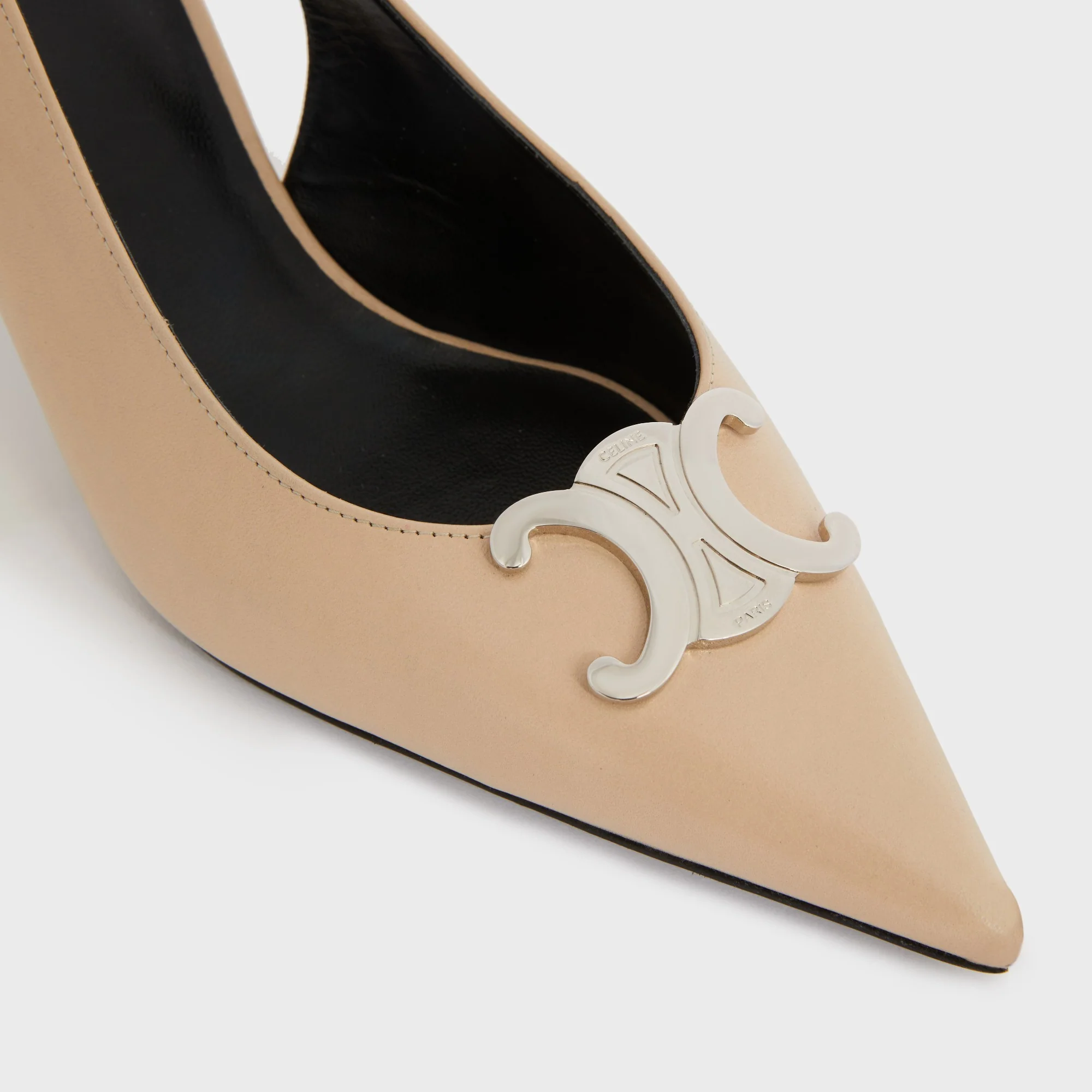 Triomphe Slingback 50 - Beige - Image 2