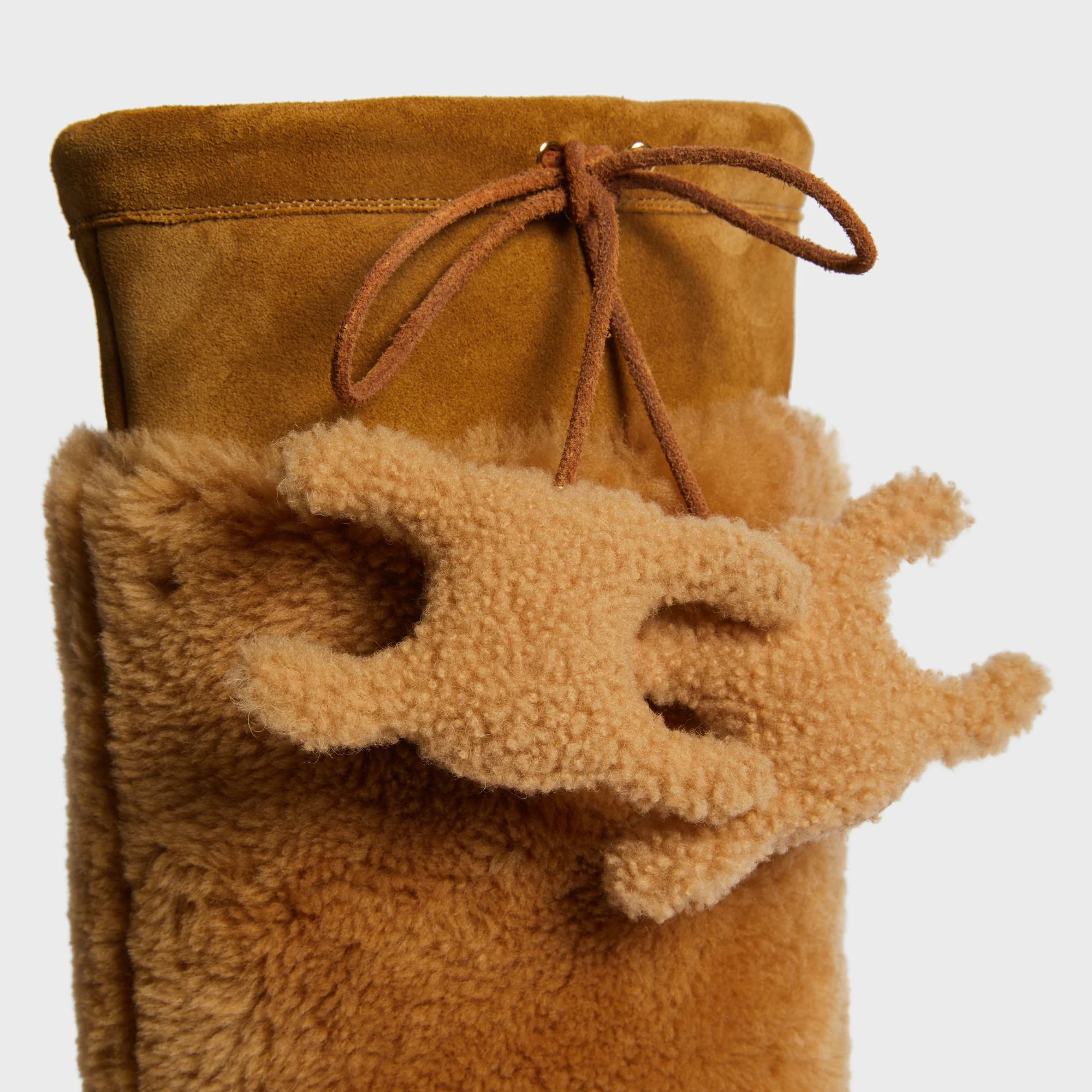 High Boot W/ Triomphe Tassels - Cognac/Dark Havana - Image 3