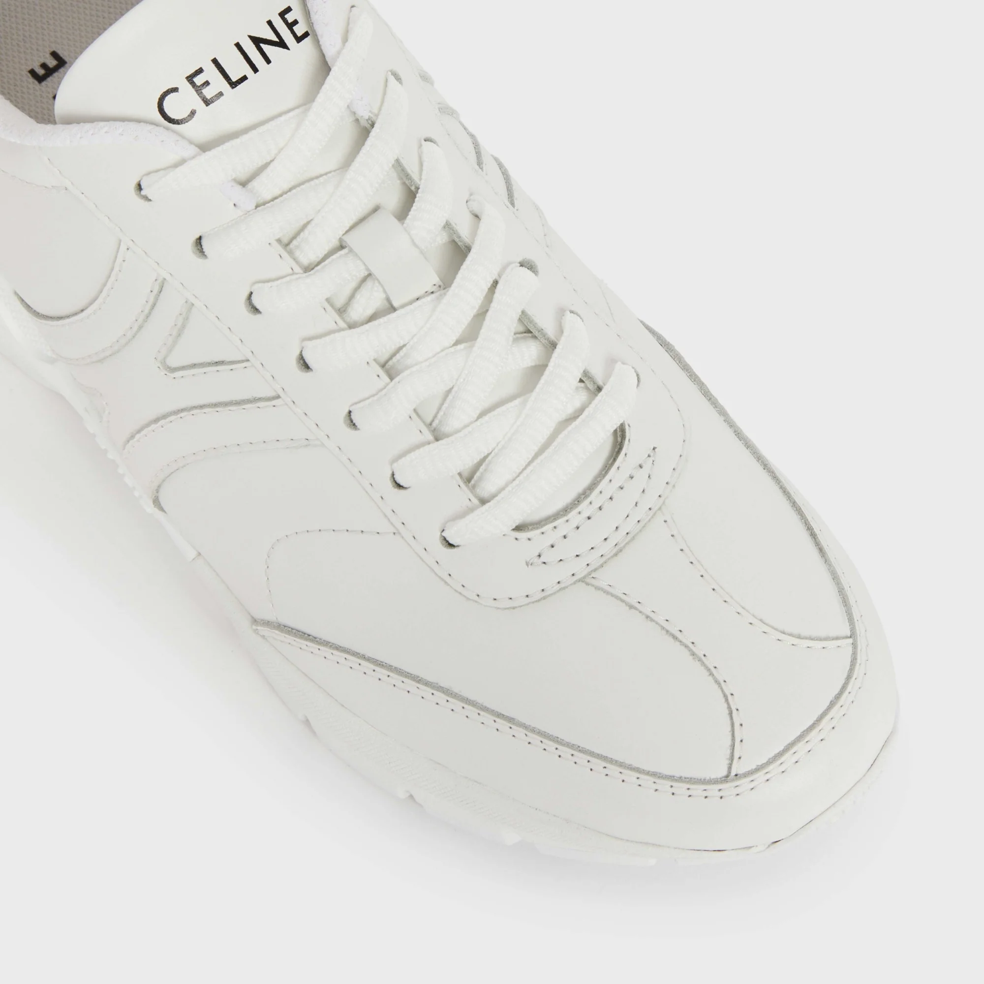 Cr-01 Low Lace-Up Sneaker 30 - Optic White - Image 3