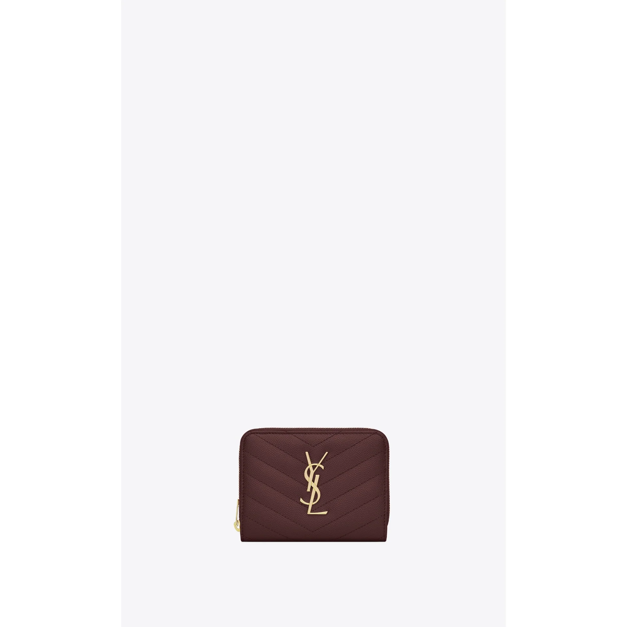 Compact Zip Around Wallet - Rouge Legion