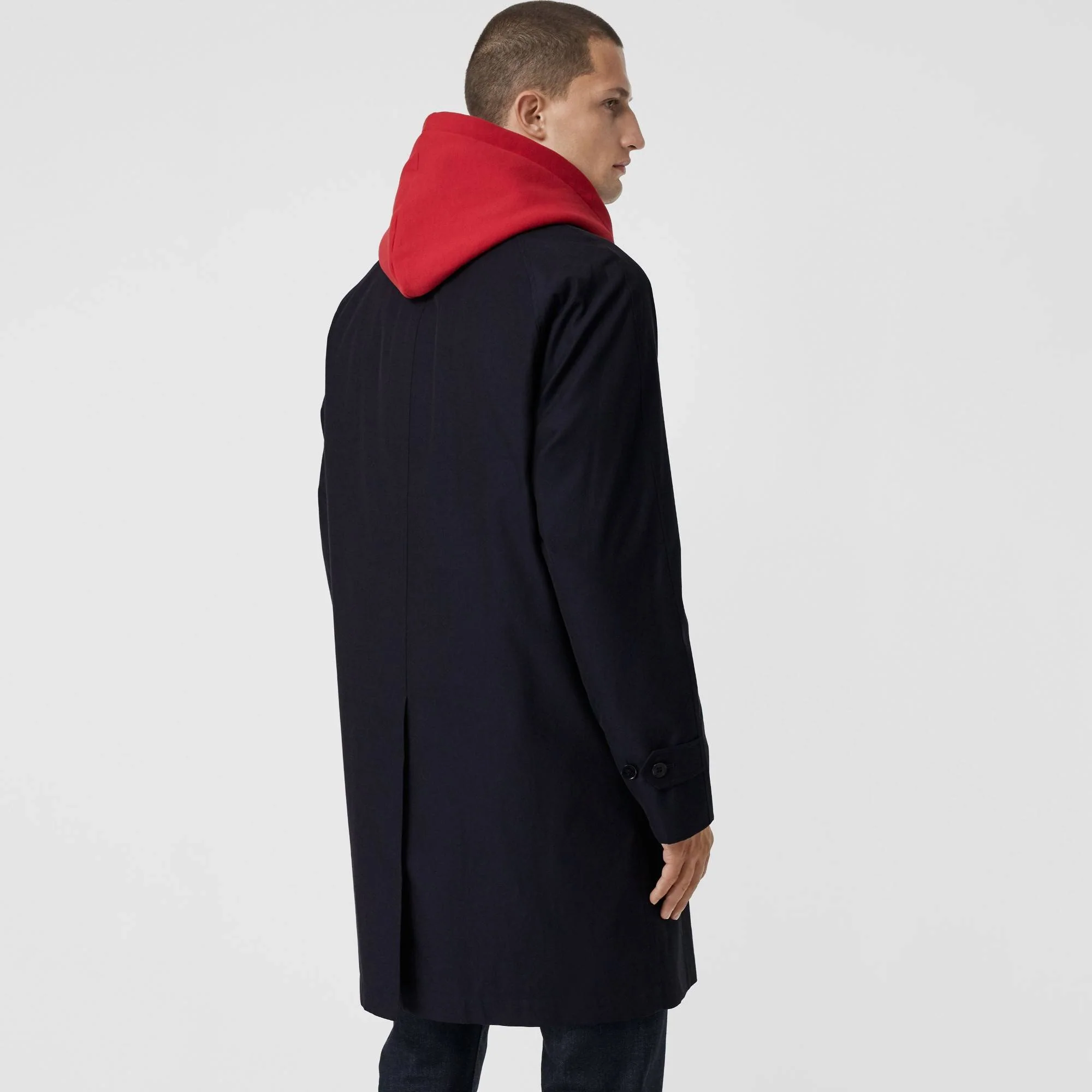 The Camden Car Coat - Blue Carbon - Image 2