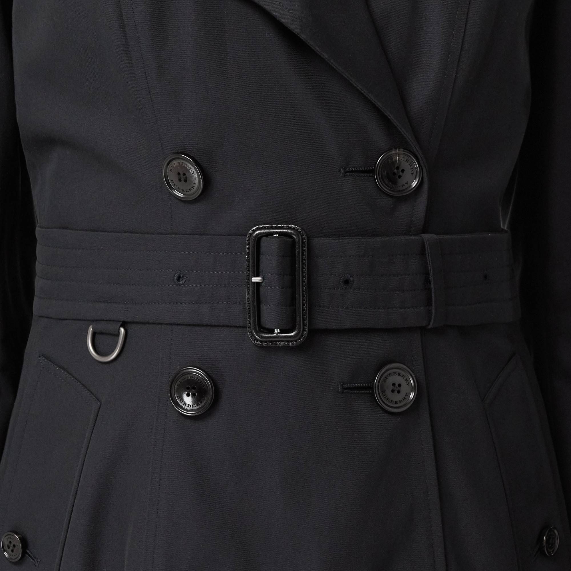 The Mid-length Chelsea Heritage Trench Coat - Midnight - Image 3