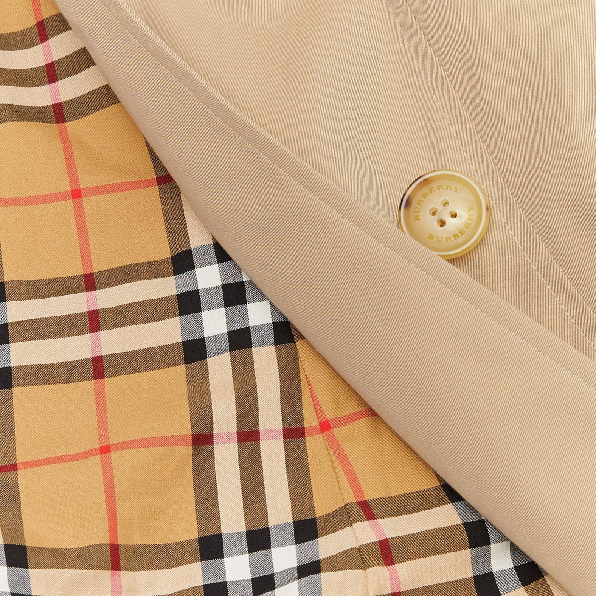 The Long Chelsea Heritage Trench Coat - Honey - Image 6