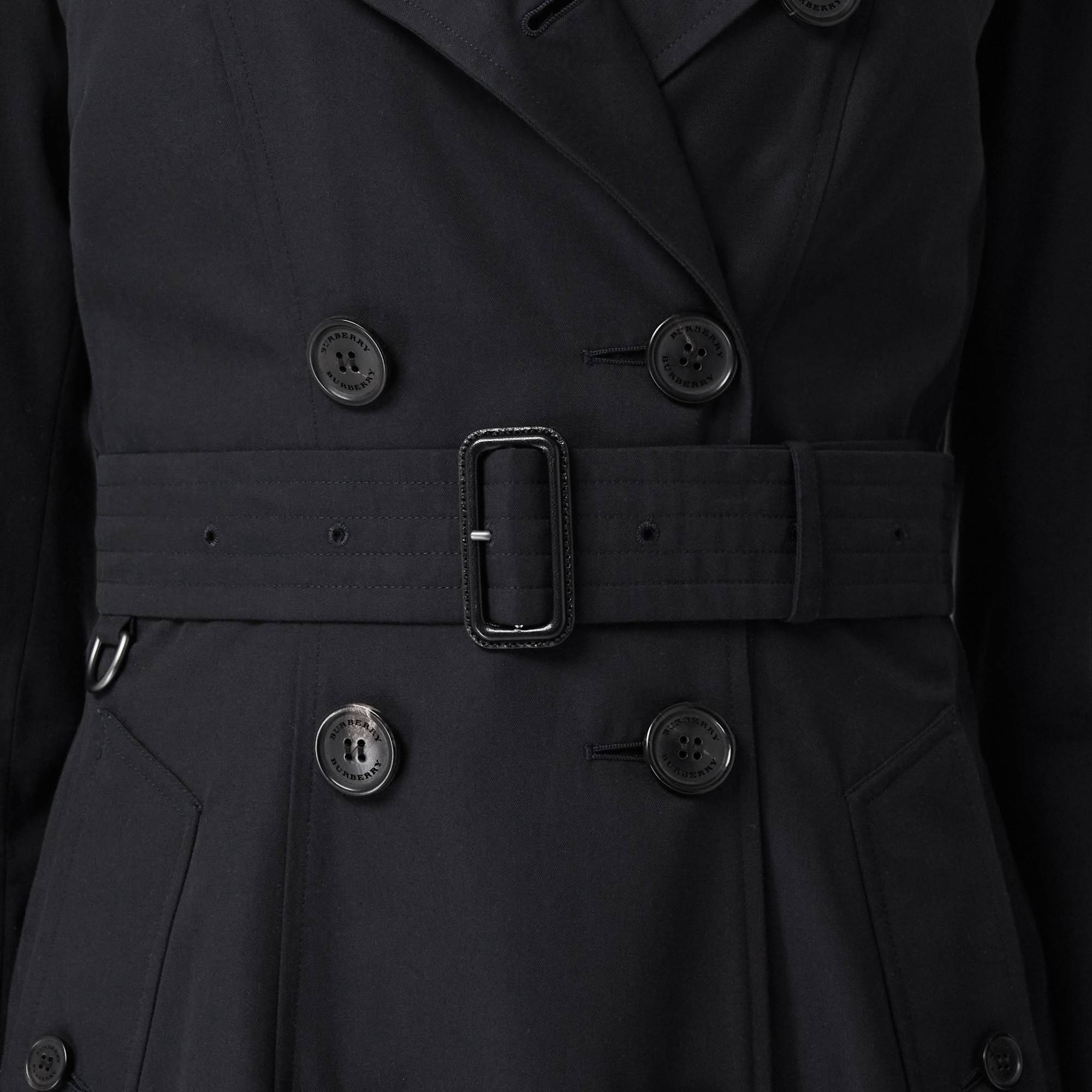 The Long Chelsea Heritage Trench Coat - Midnight - Image 5
