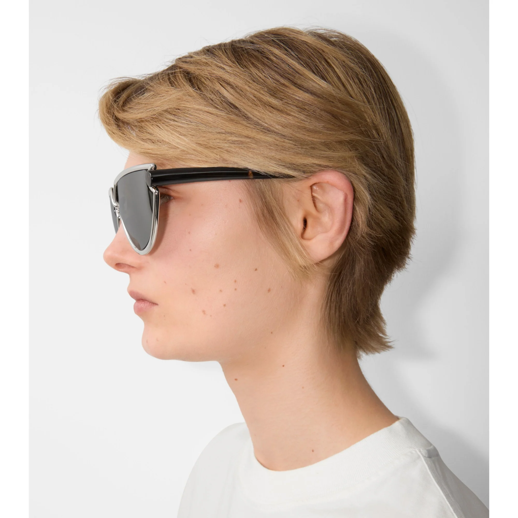 Clip Sunglasses - Silver - Image 5