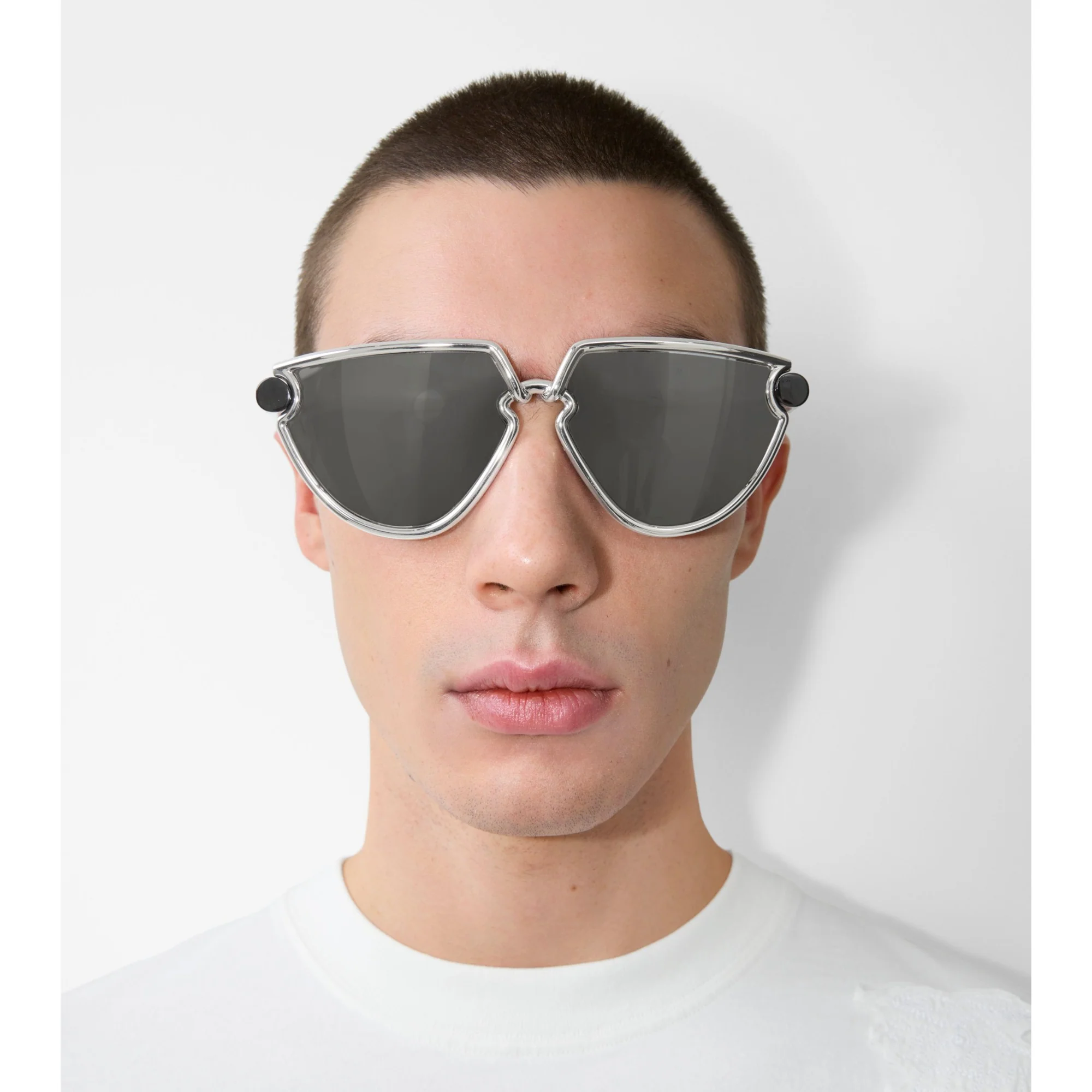Clip Sunglasses - Silver - Image 6