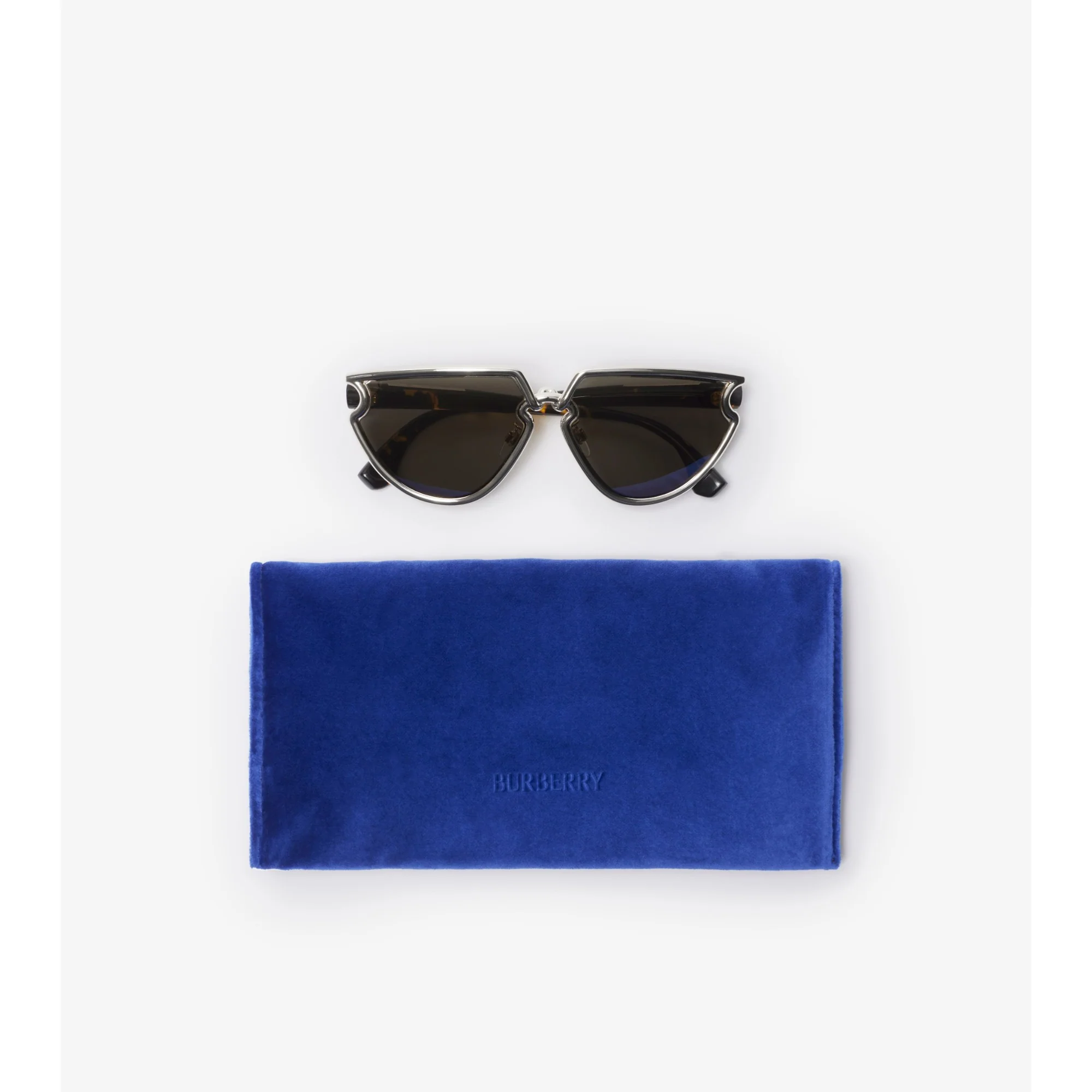 Clip Sunglasses - Silver - Image 8