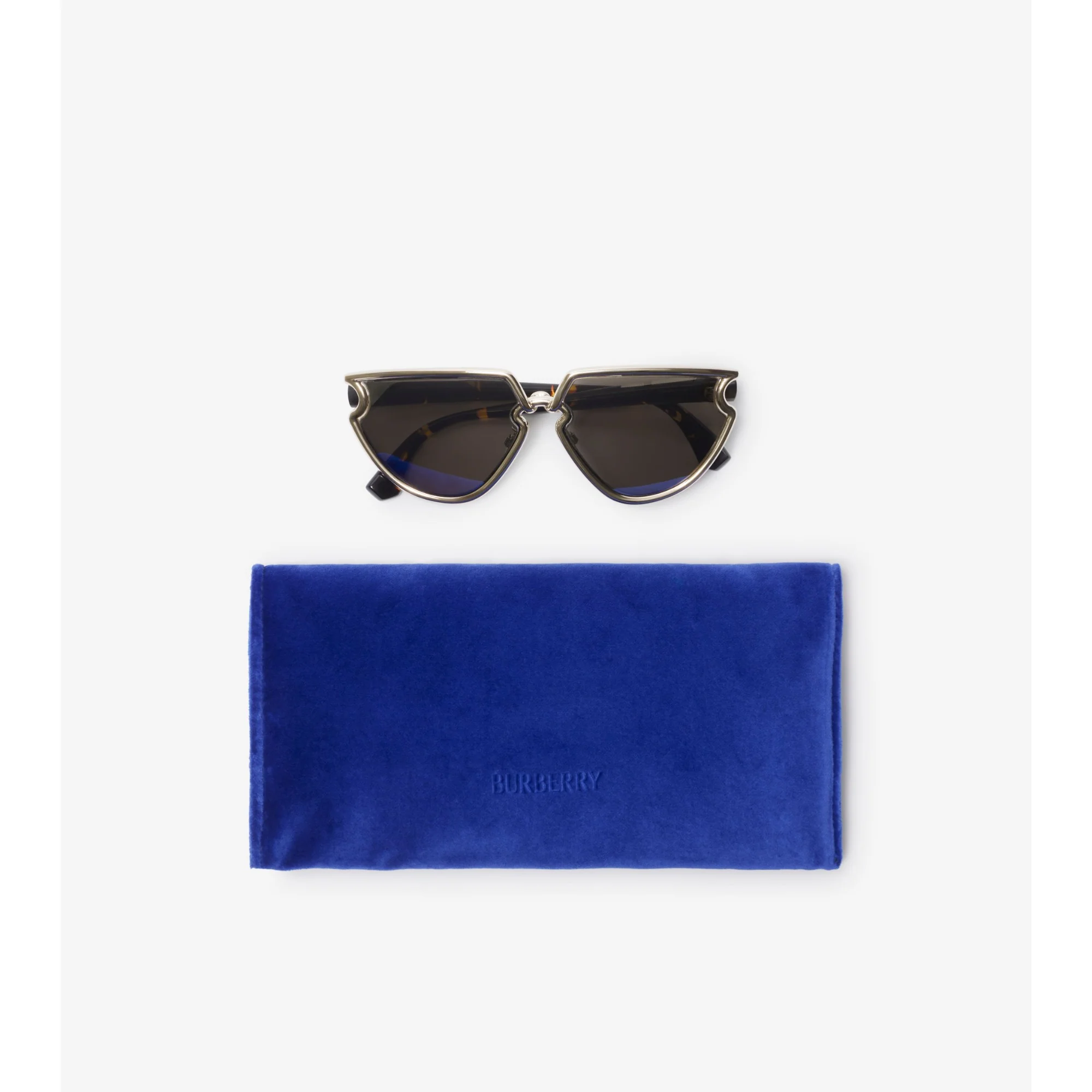 Clip Sunglasses - Gold - Image 8