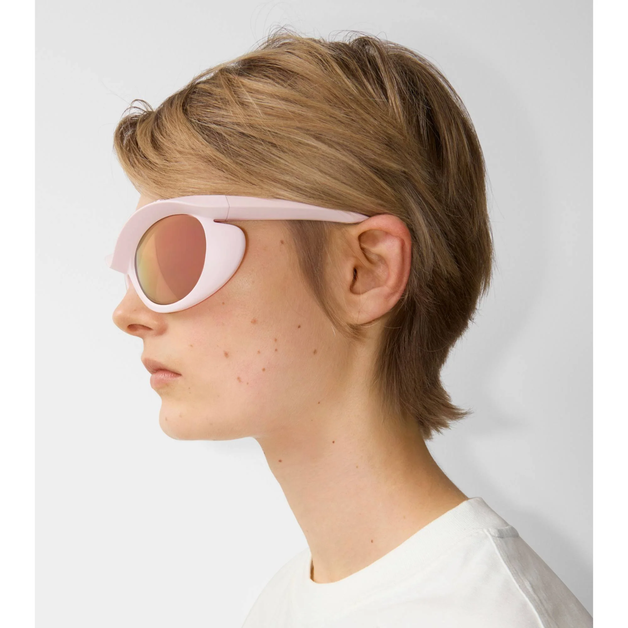 Blinker Sunglasses - Pastel Pink - Image 3