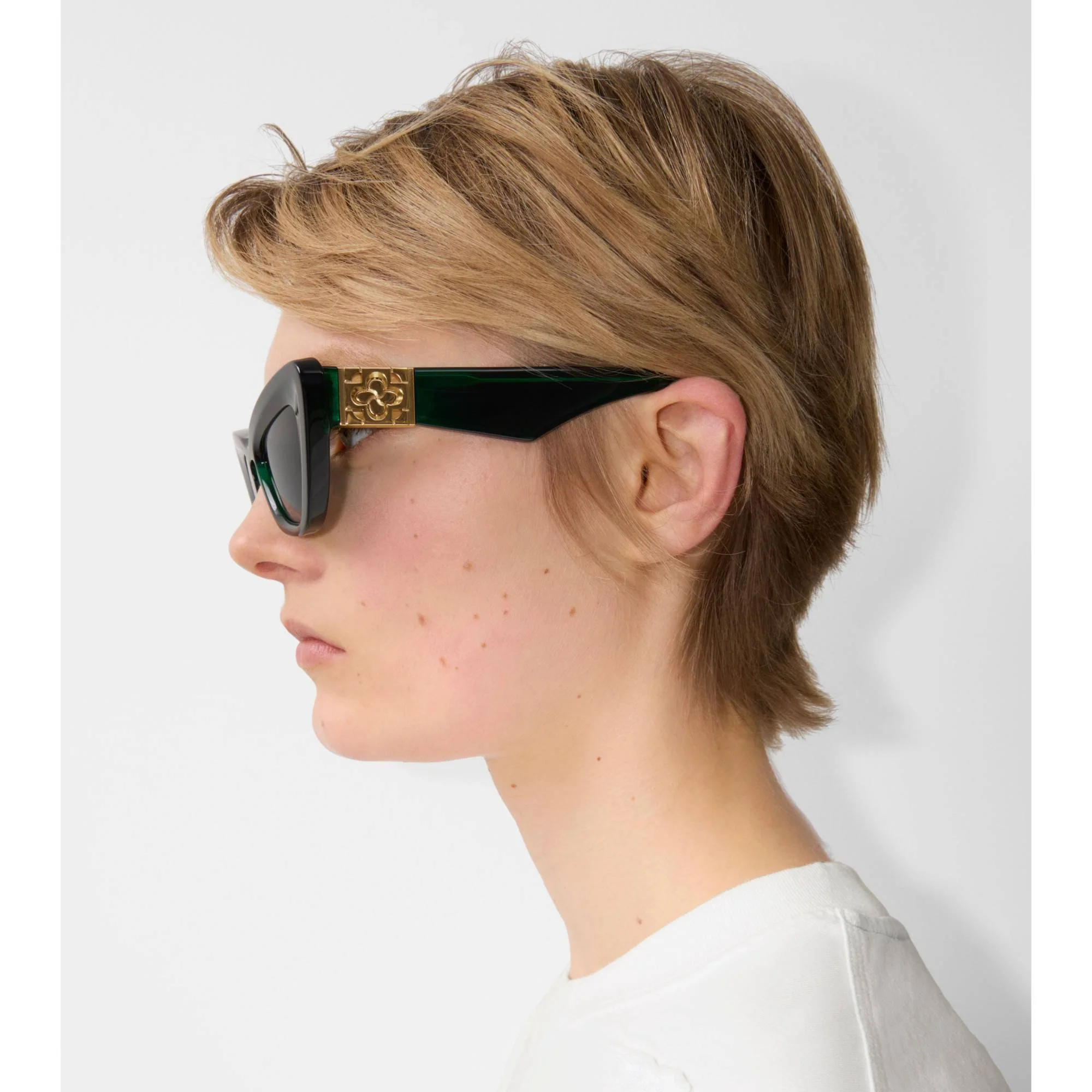Rose Sunglasses - Forest Green - Image 4