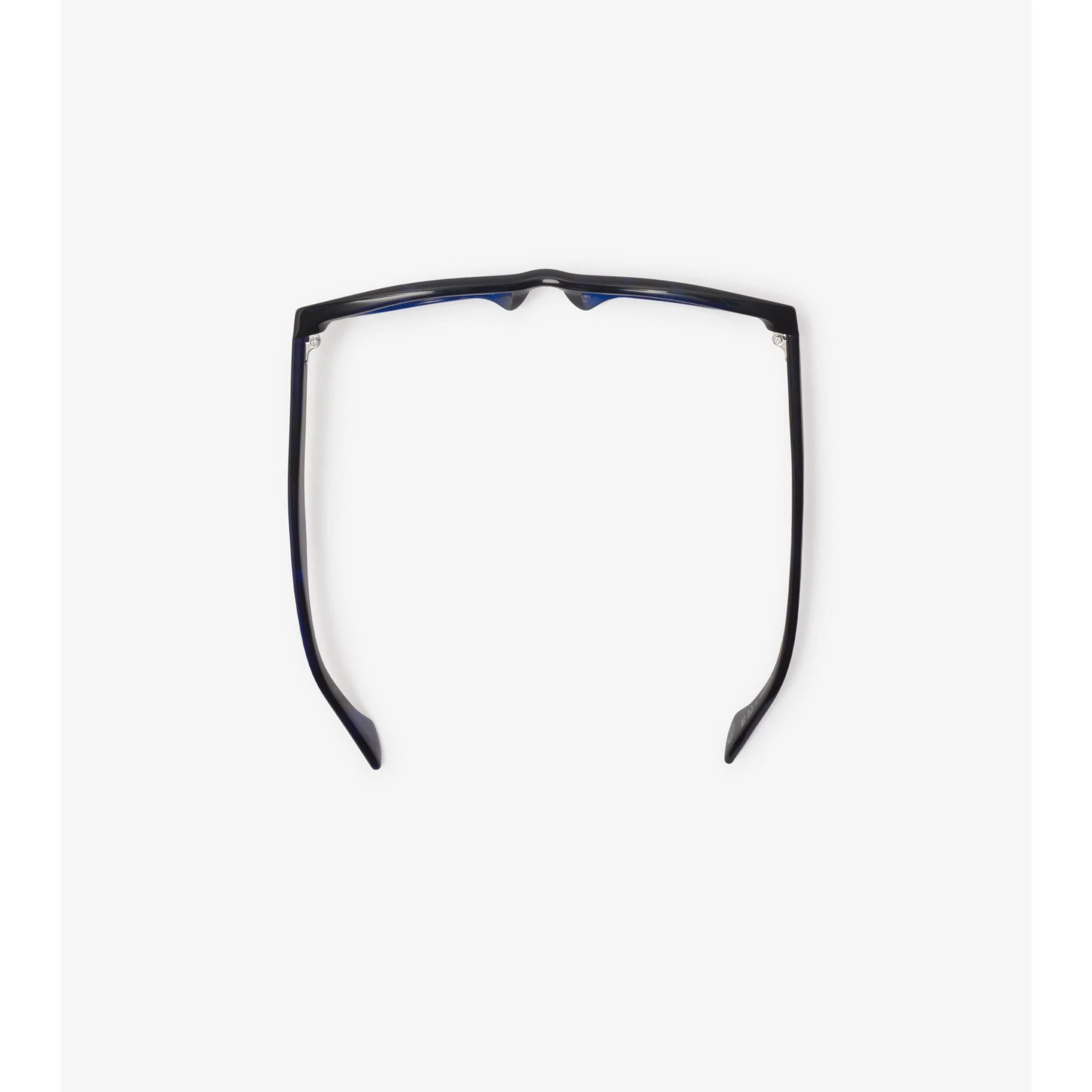 Check Square Sunglasses - Navy Blue IP Check - Image 3