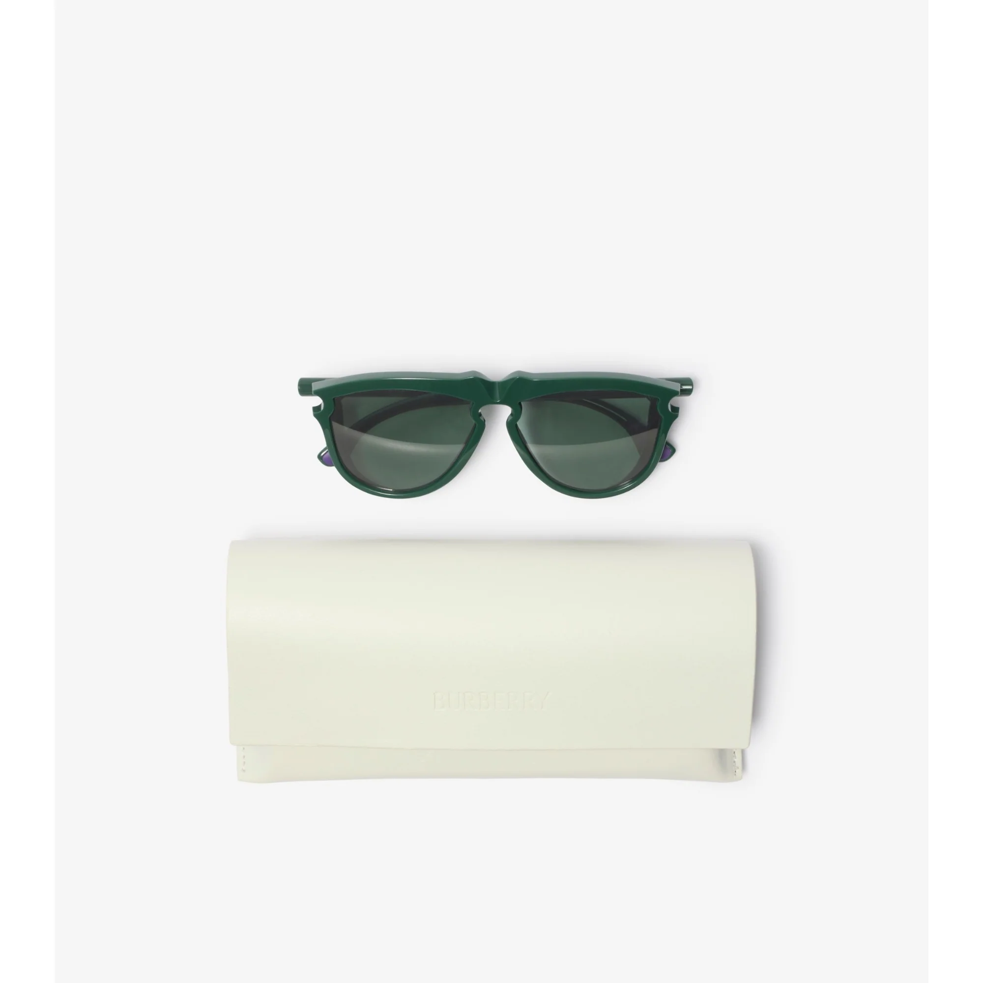 Pilot Sunglasses - Green/Dark Green - Image 4