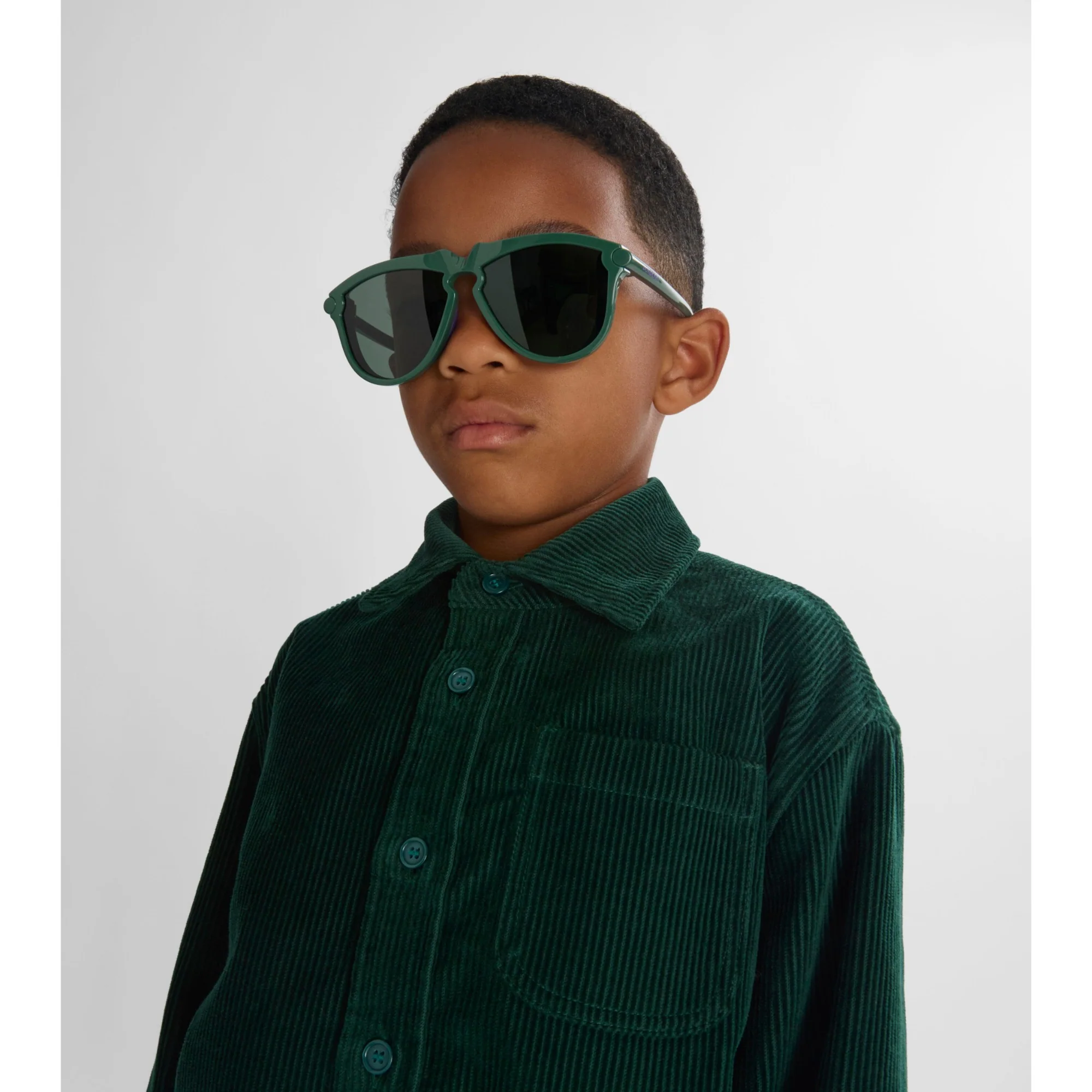 Pilot Sunglasses - Green/Dark Green - Image 5